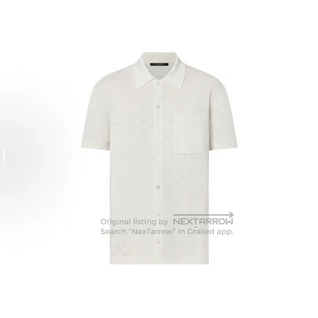 Louis Vuitton Louis Vuitton Knitted full-print cut-out short-sleeve shir Size US M / EU 48-50 / 2 - 6 Thumbnail