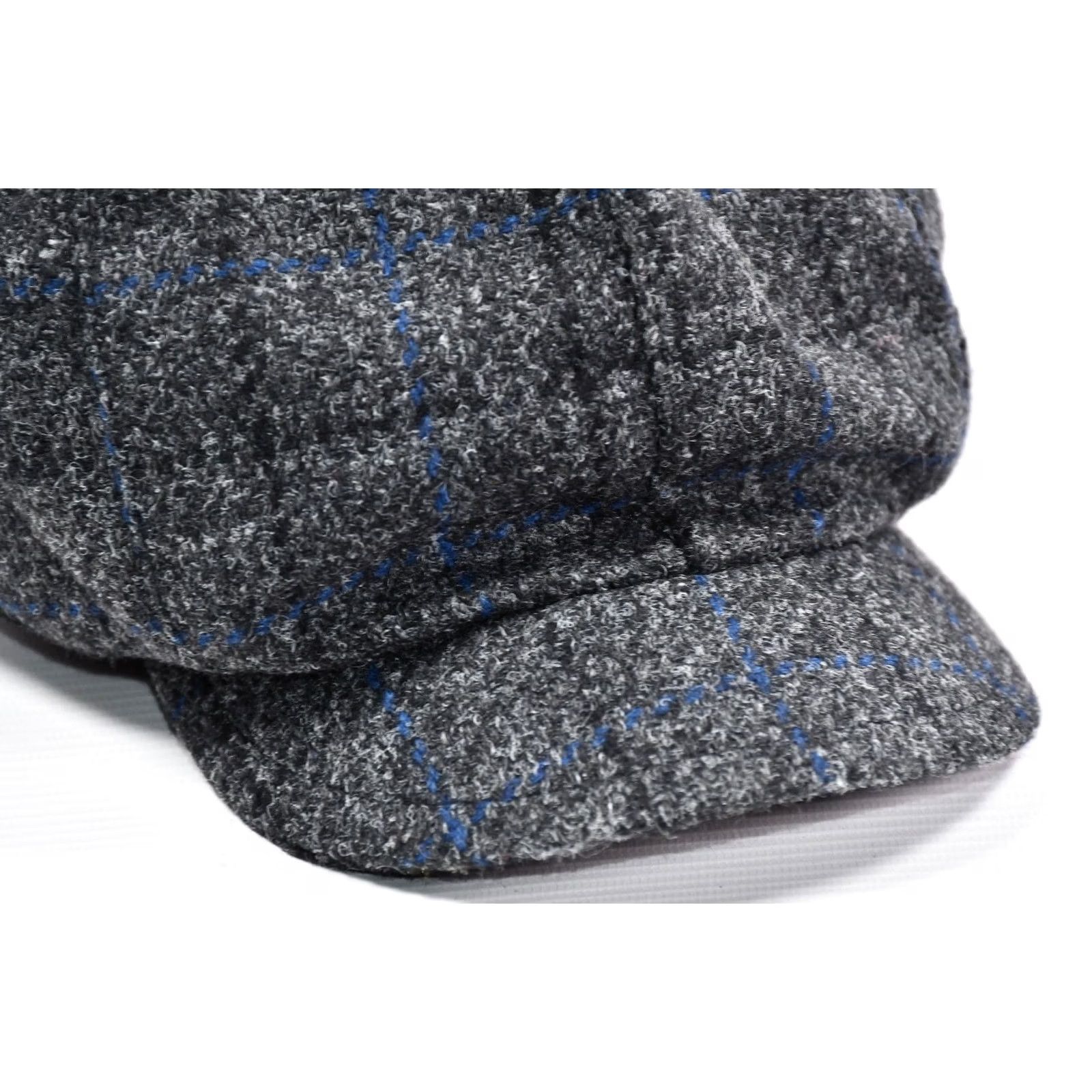 Vintage MrOber Newsboy Cap Gray Wool Tweed Fleece Lined 58 Mens Ukraine Handmade Cap Made in Ukraine Cap Newsboy Wool Tweed Cap Size US XXL / EU 58 / 5 - 6 Thumbnail