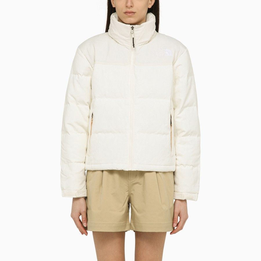 The North Face o1d2blof1024 Down Jacket With Logo in White Size XS / US 0-2 / IT 36-38 - 1 Thumbnail