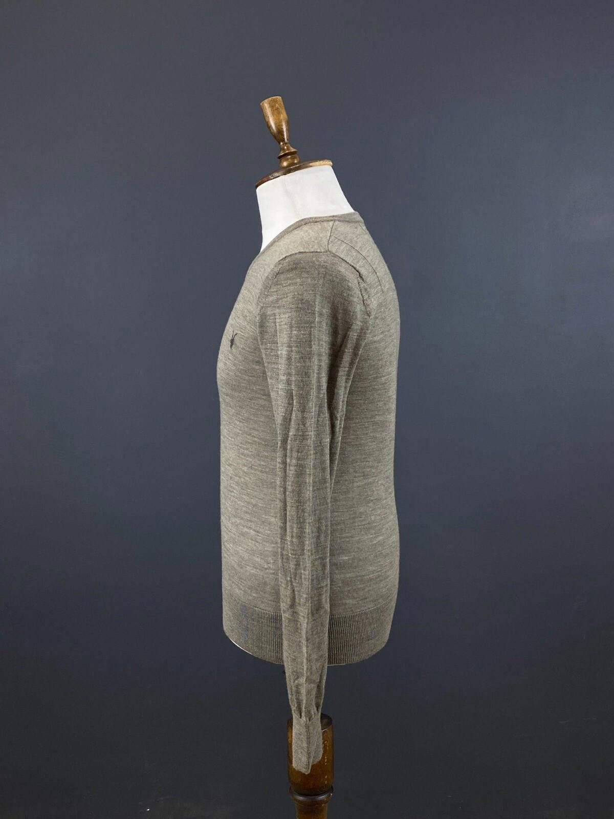 Allsaints AllSaints 100% Merino Wool V-Neck Knit Sweater Size S Size US S / EU 44-46 / 1 - 6 Thumbnail
