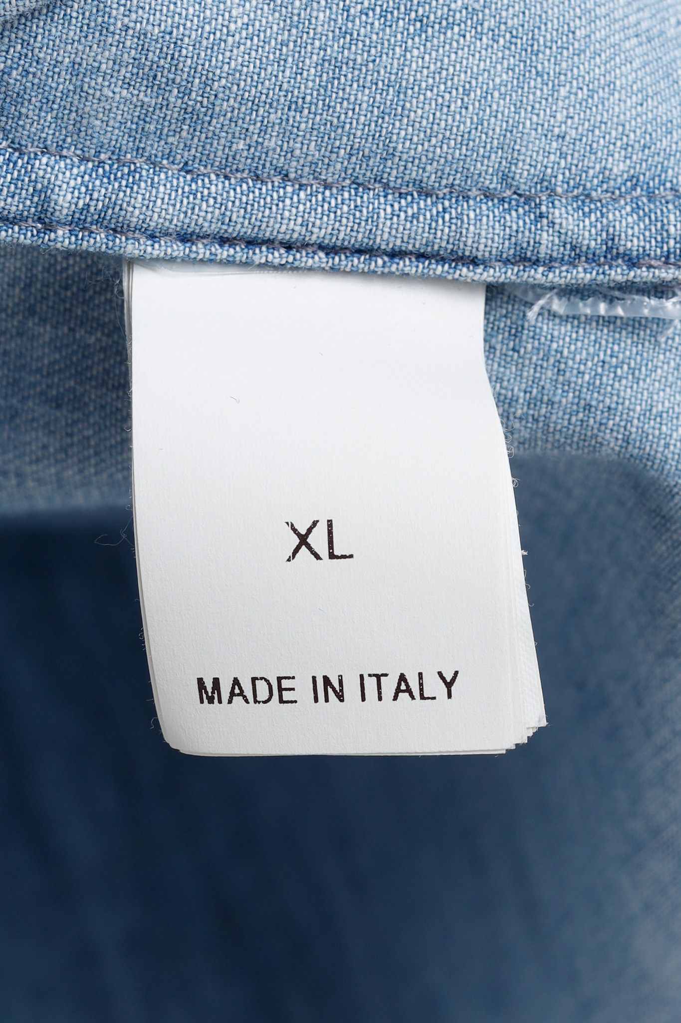 Brunello Cucinelli Brunello Cucinelli SS22 Monili Buttoned Denim Shirt Size XL / US 12-14 / IT 48-50 - 10 Thumbnail