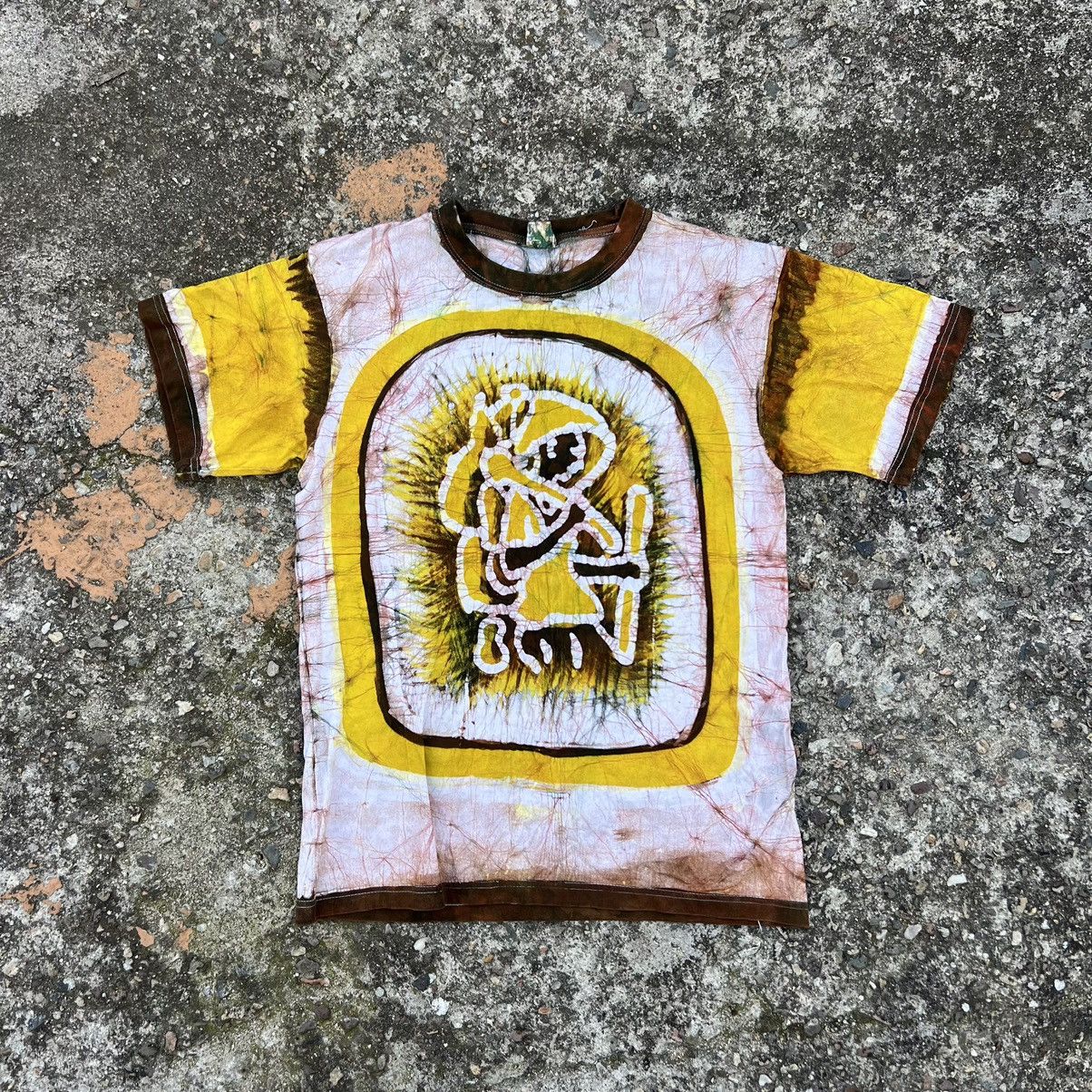 Vintage Vintage 90s Art tie dye t shirt very rare Size US M / EU 48-50 / 2 - 1 Thumbnail