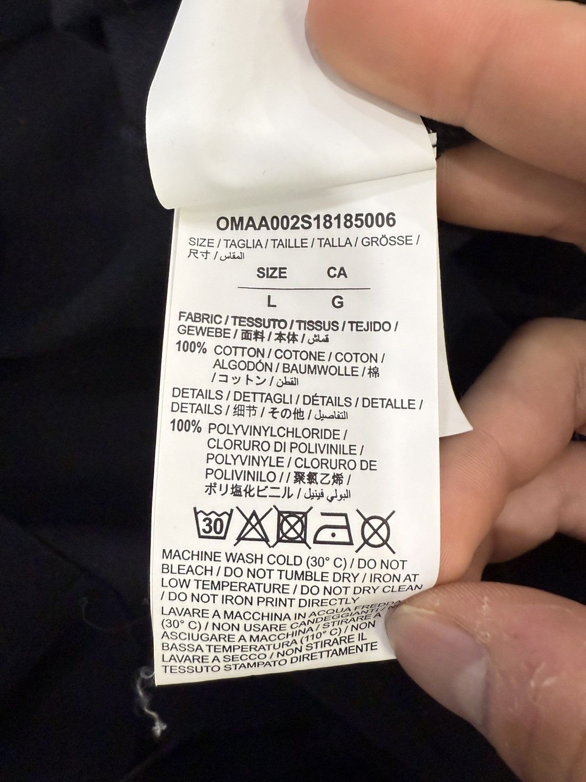 Off-White Off-White Firetape Shirt Size US L / EU 52-54 / 3 - 9 Thumbnail