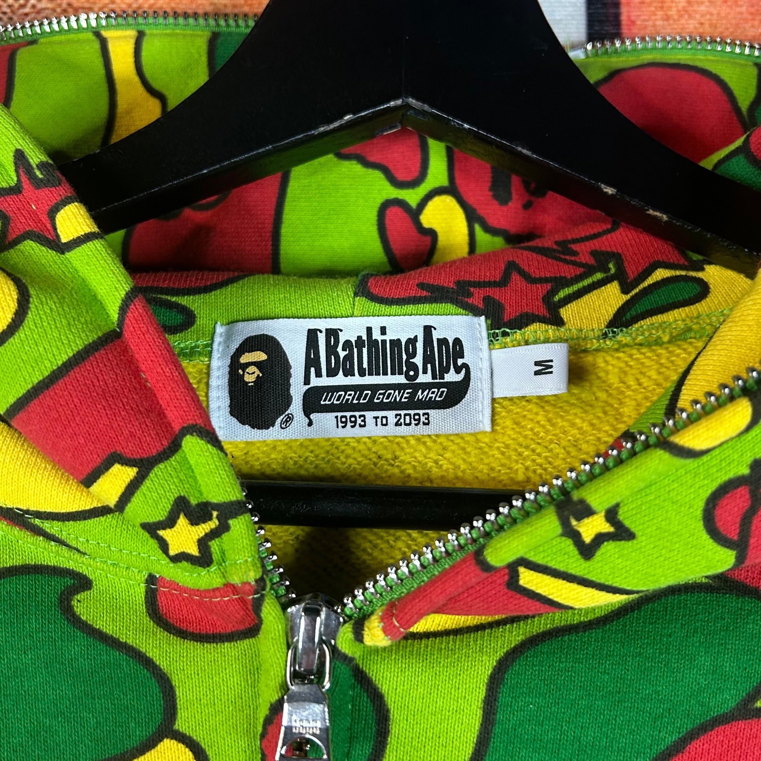 Bape Sta Camo Shark Full Zip Hoodie Size US M / EU 48-50 / 2 - 3 Thumbnail