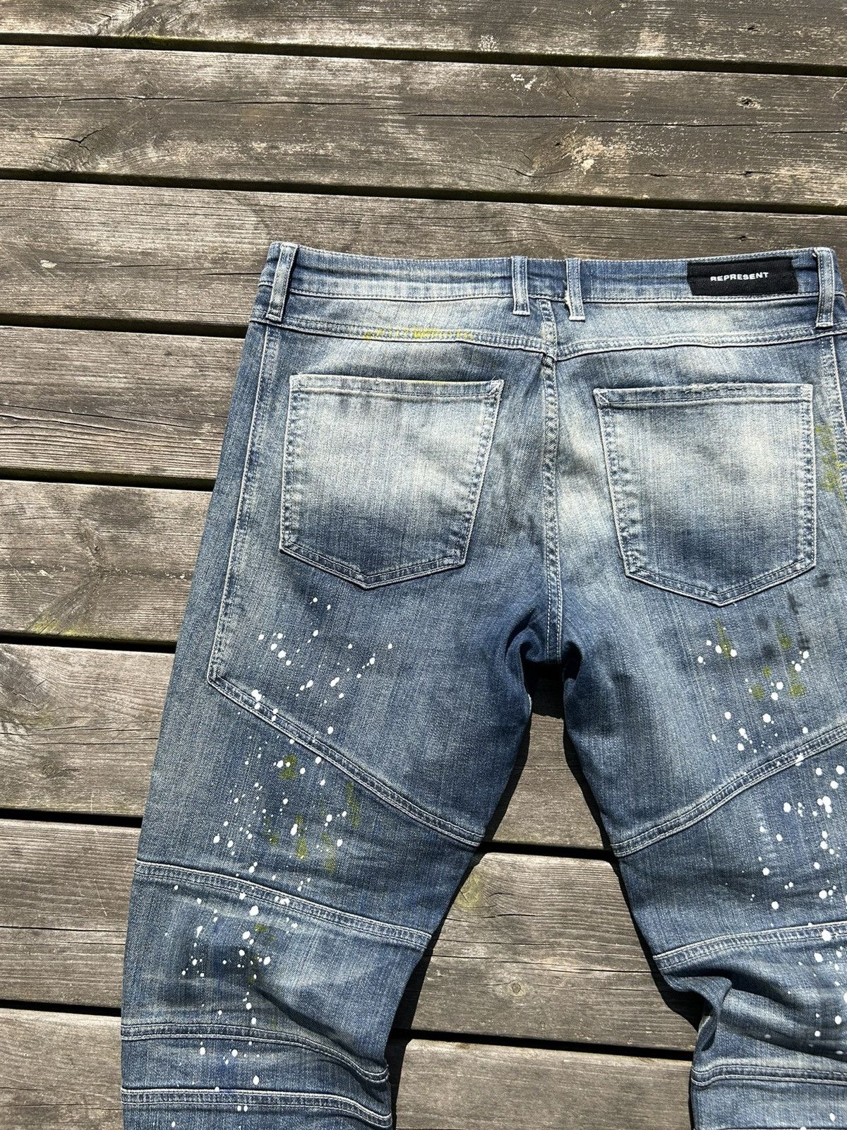 Represent Clo. Represent Slim Tapered Jeans Size US 34 / EU 50 - 10 Thumbnail