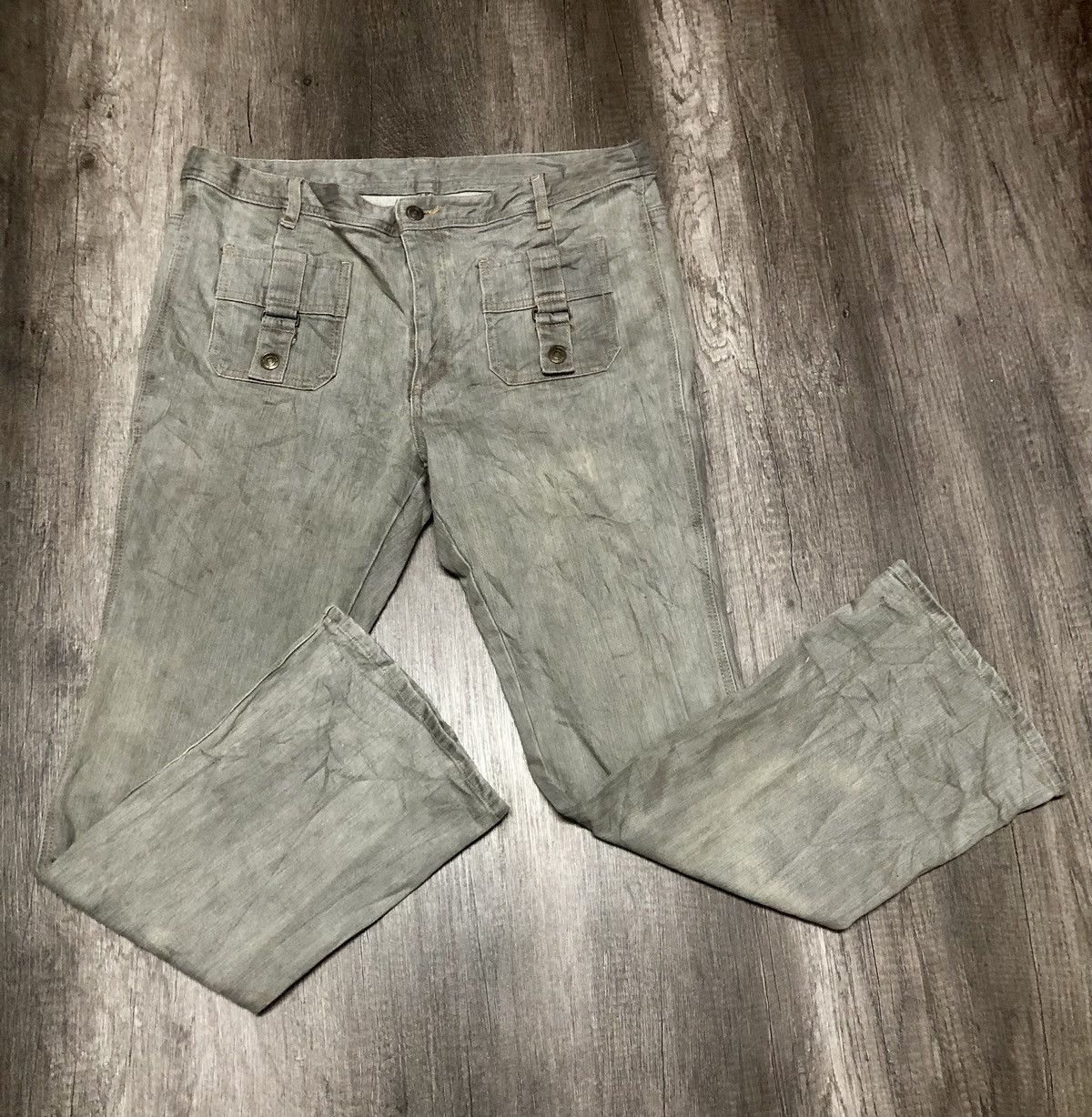 If Six Was Nine × Japanese Brand × Le Grande Bleu (L.G.B.) Vintage Bush Pant Denim Japanese Brand Unisex Size US 36 / EU 52 - 4 Thumbnail
