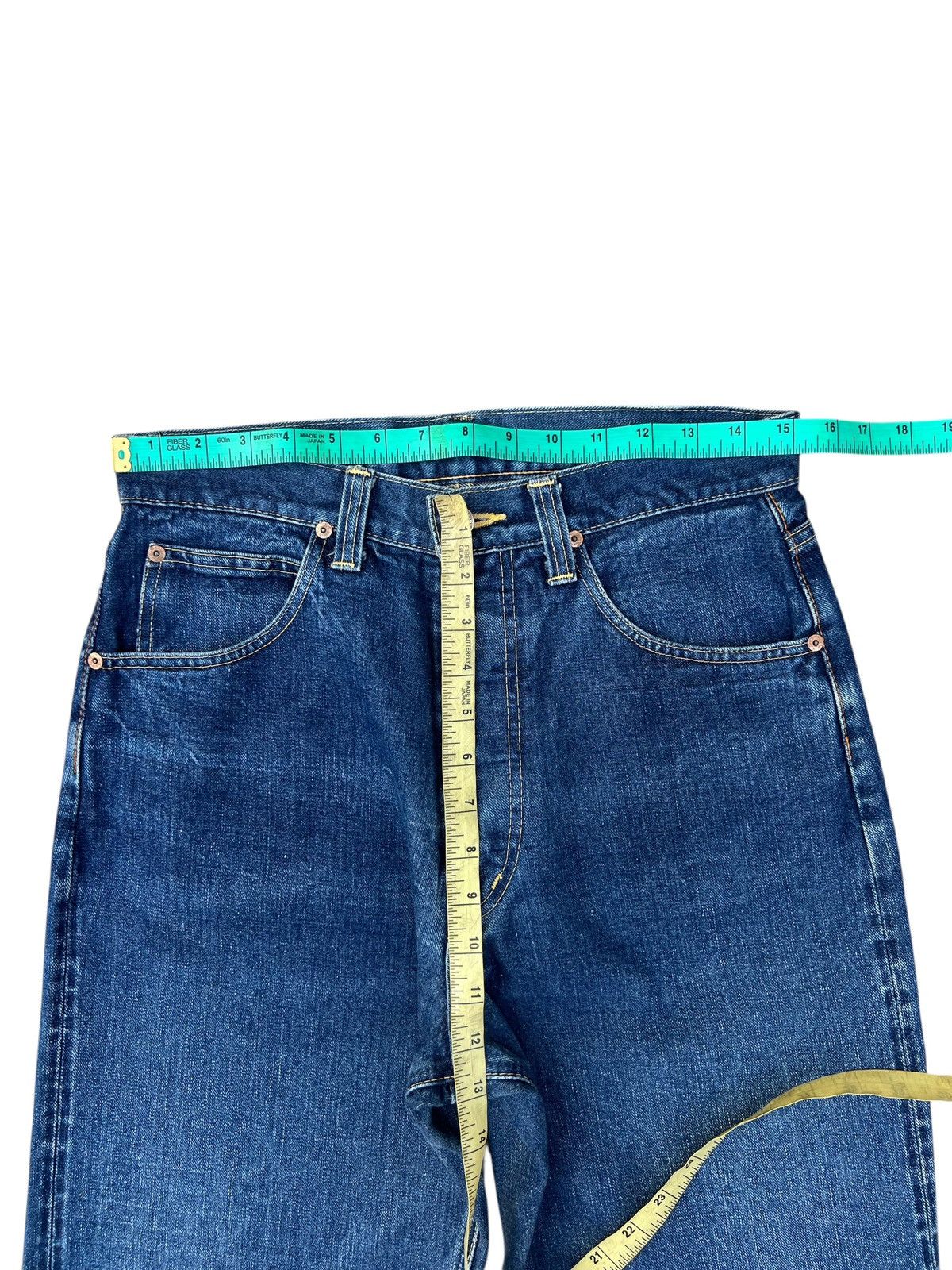 Sugar Cane Vintage Sugar Cane X Lee Fade Blue Denim Selvedge Jeans Size US 30 / EU 46 - 4 Thumbnail