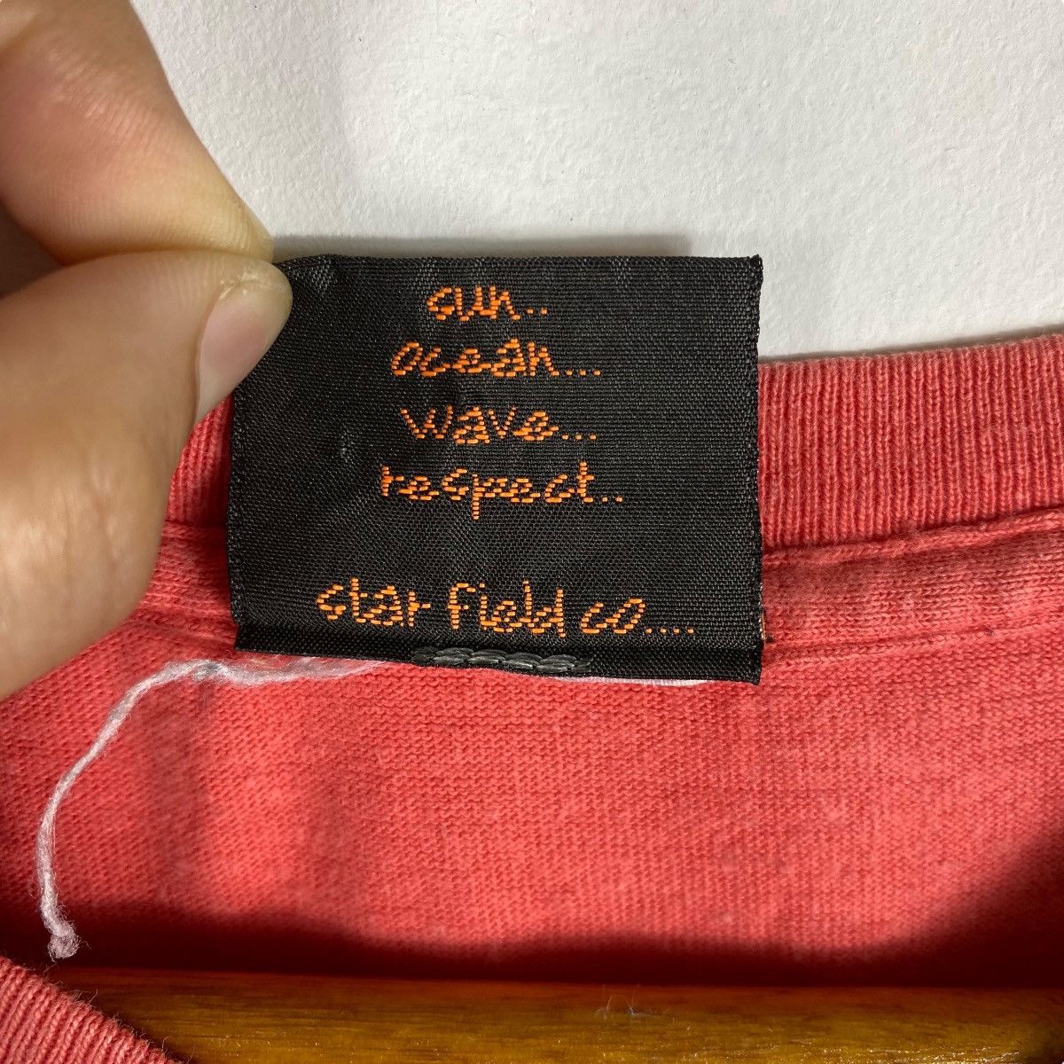TMT × Vintage Vintage TMT Japan Mission Bay Sunfaded Red Tee Shirt Size US L / EU 52-54 / 3 - 7 Thumbnail