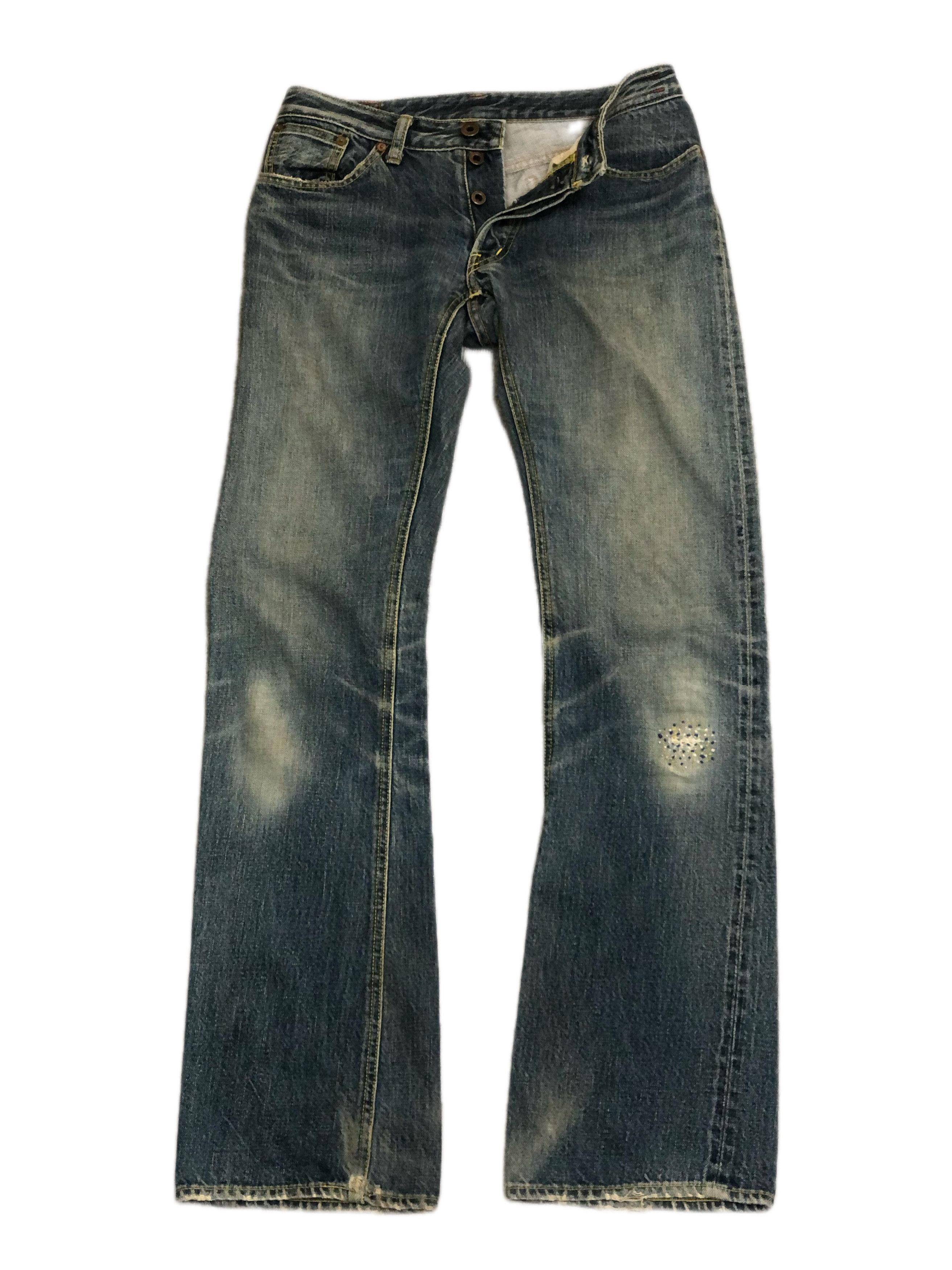 Hiroshi Kato Vintage Hiroshi kato selvedge flare jeans pants Size US 27 - 4 Thumbnail