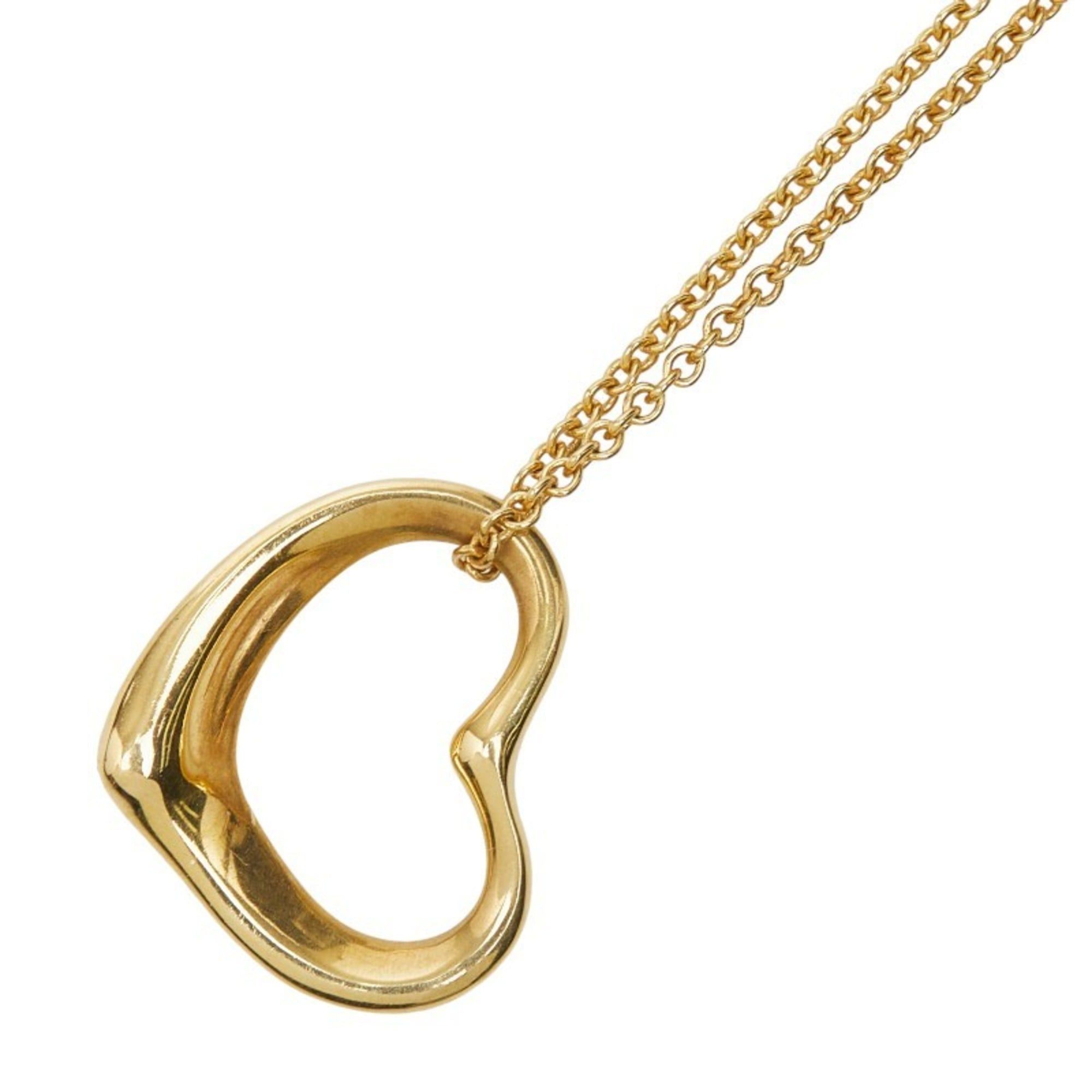 Tiffany & Co. Tiffany & Co. Open Heart Necklace in 18K Yellow Gold for Women. Size ONE SIZE - 1 Thumbnail