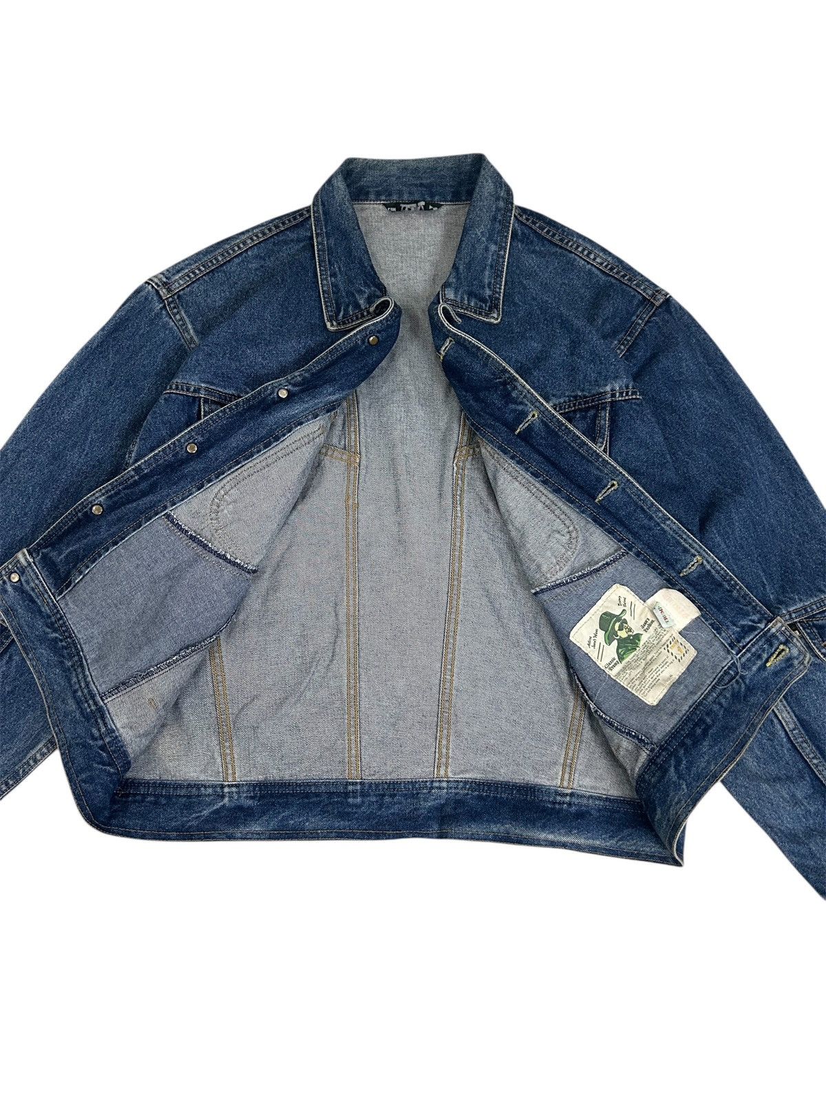 Vintage SOLDOUT 90s VINTAGE Denim Jacket Trump Size US M / EU 48-50 / 2 - 5 Thumbnail