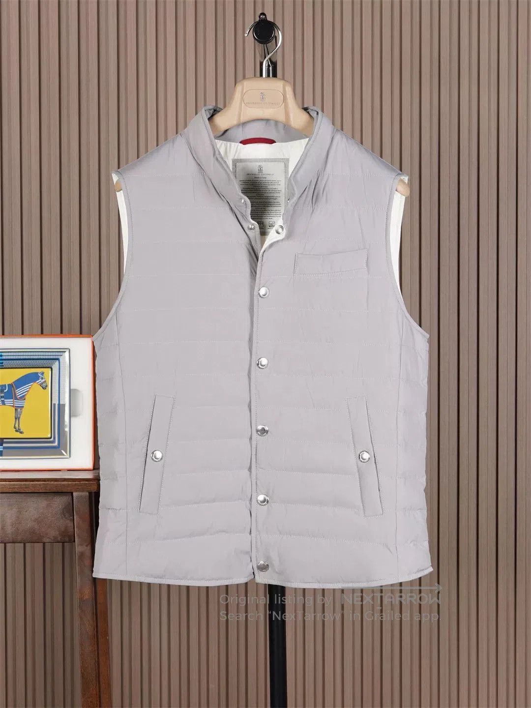 Brunello Cucinelli Brunello Cucinelli Men's Down Vest. Size US S / EU 44-46 / 1 - 1 Thumbnail