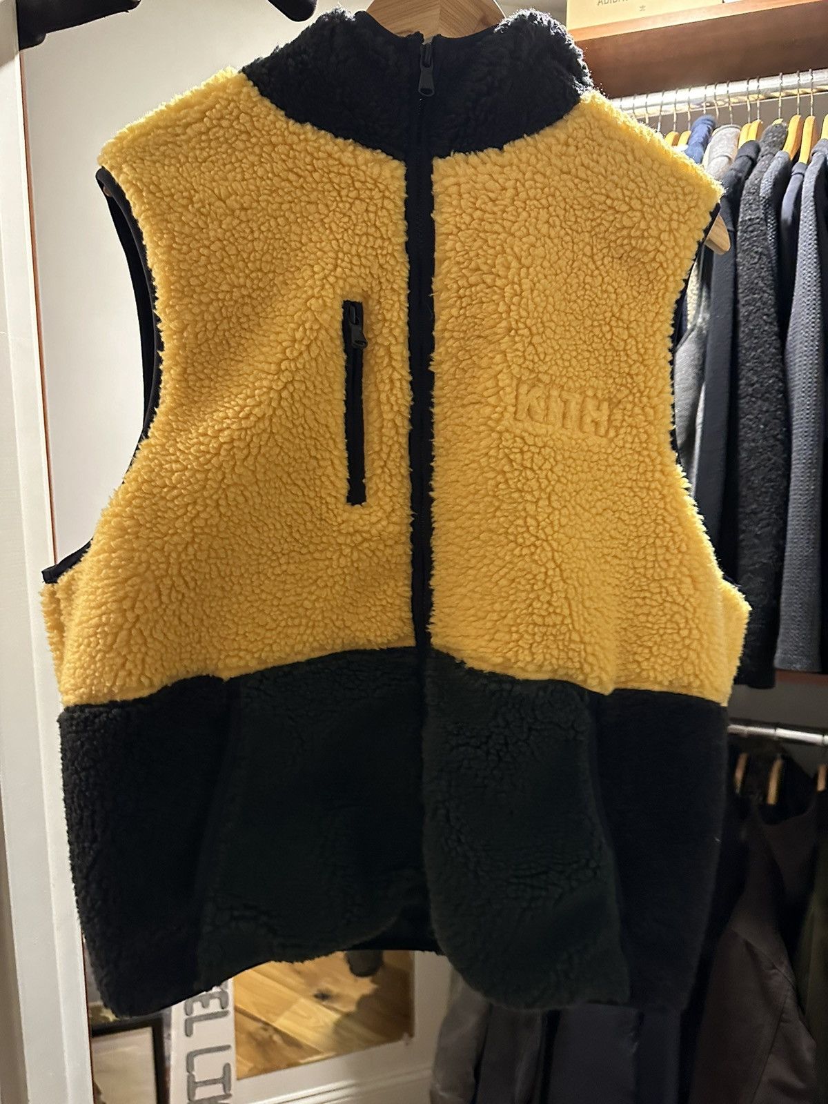 KITH FW19 Sherpa Vest Hoodie - Outerwear KITH FW19 Sherpa Vest Hoodie - Outerwear