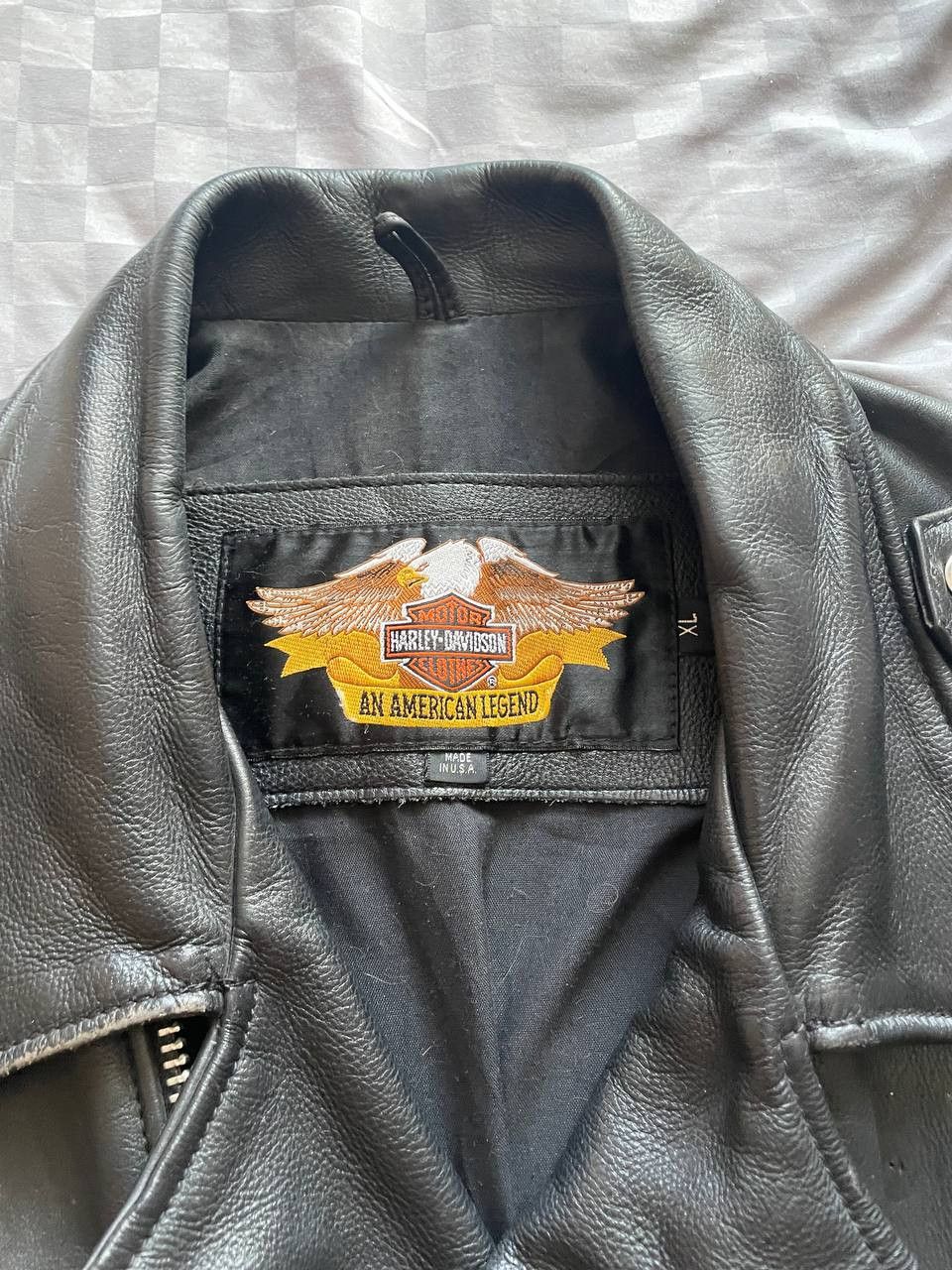 Harley Davidson Vintage Harley Davidson Leather Jacket Size US XL / EU 56 / 4 - 4 Thumbnail