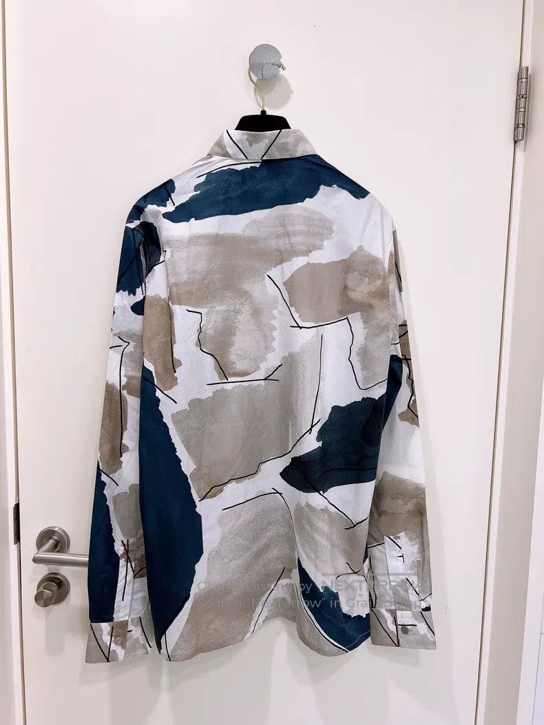 Hermes Hermes Graffiti Print Men's Casual Shirt Size US XXS / EU 40 - 2 Thumbnail