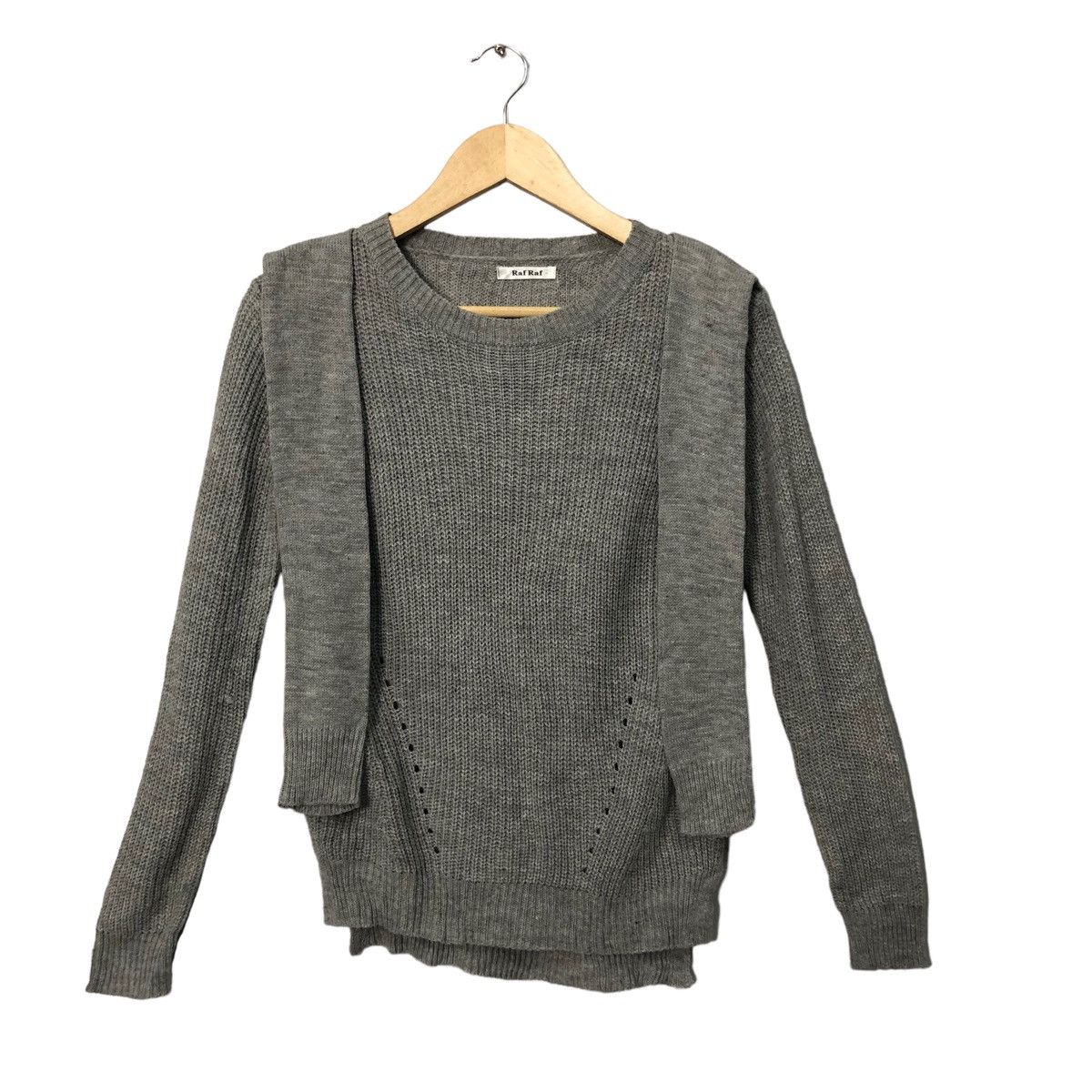 Homespun Knitwear Vintage Raf Raf Crewneck Fashion Knitwear Sweater Jumper Size S / US 4 / IT 40 - 5 Thumbnail