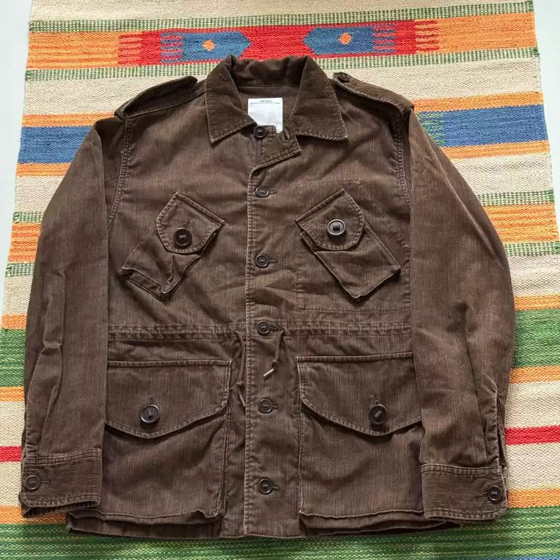 Visvim visvim CAF COMBAT JKT SLUB(WALE CORDUROY) 13ss | Grailed