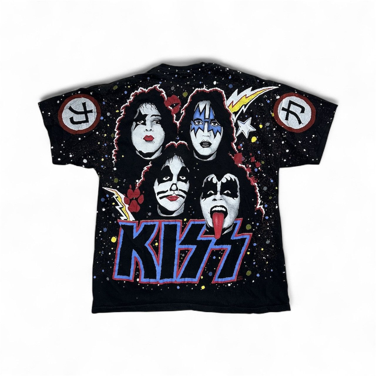 Hanes KISS Faces T-Shirt Adult L Rare Size US L / EU 52-54 / 3 - 2 Thumbnail