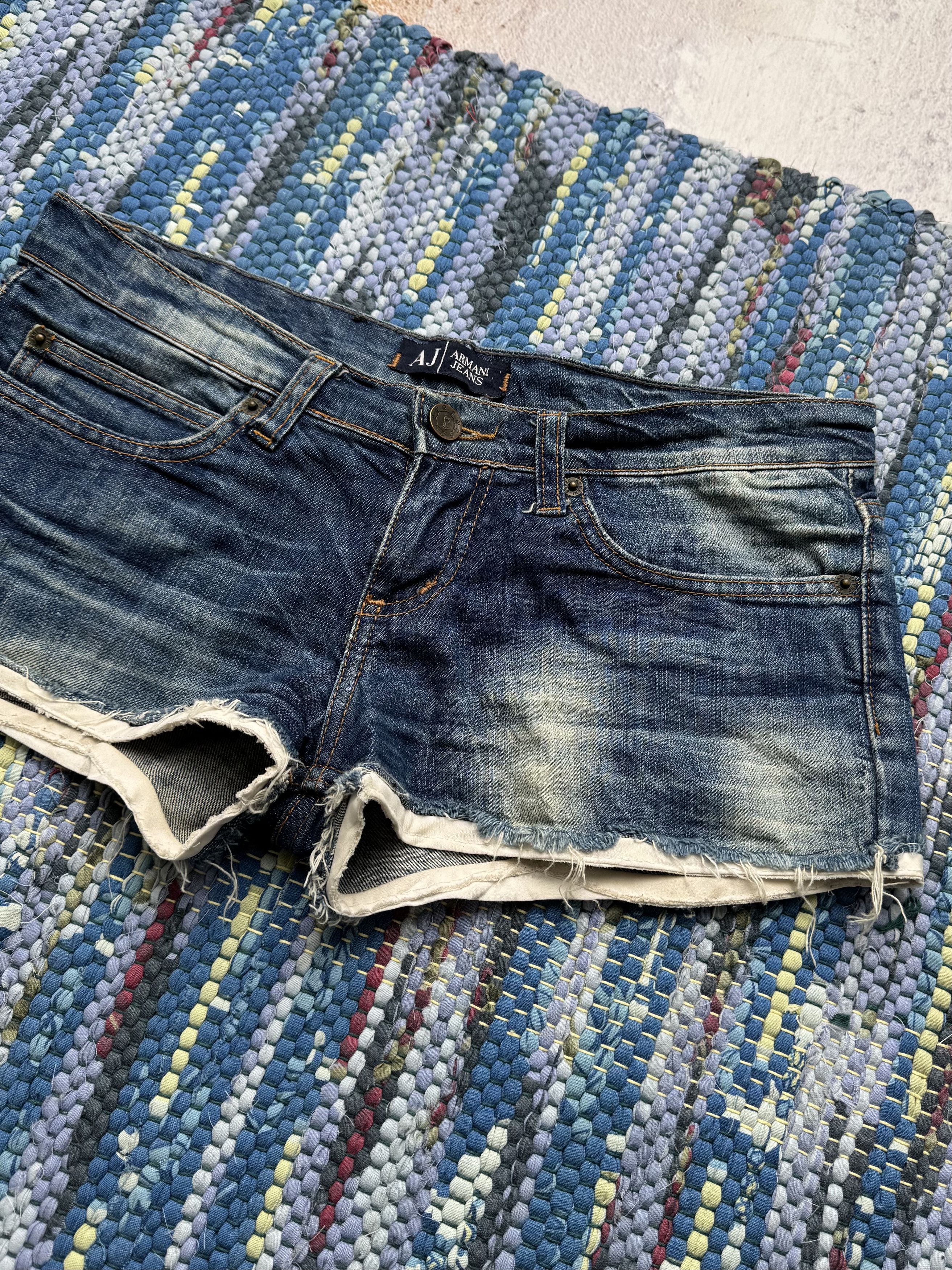 Vintage Vintage Denim Shorts A8D15(V8) Size 27" / US 4 / IT 40 - 3 Thumbnail