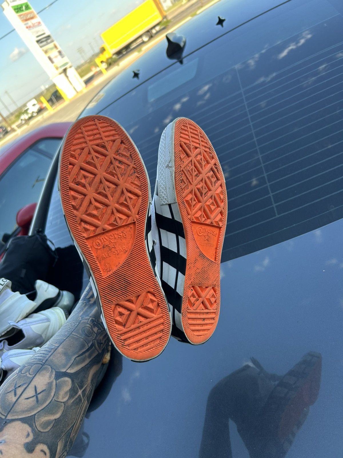 Off-White Off white X converse Size US 8.5 / EU 41-42 - 5 Thumbnail