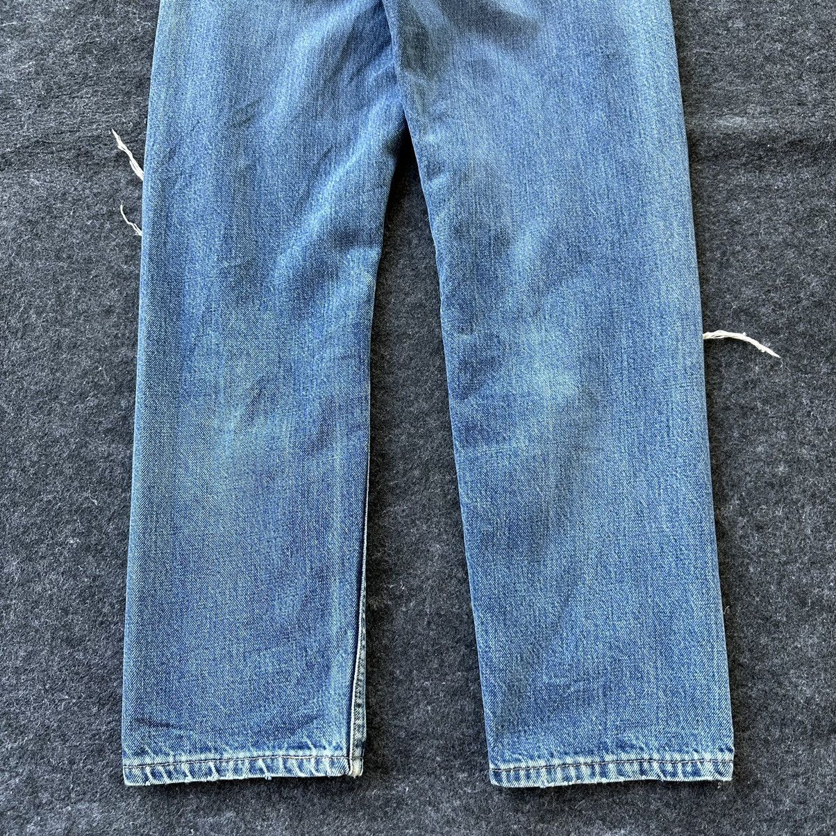 Levi's Vintage Levis 501 France Destroyed Denim 28x30 D633 Size US 28 / EU 44 - 7 Thumbnail