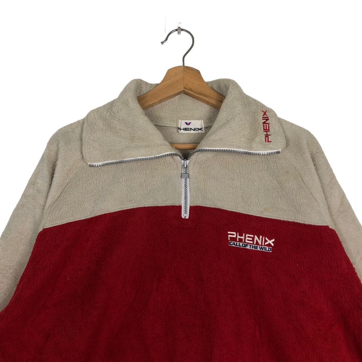 Japanese Brand 🔥90’s Vintage Phenix Fleece Jacket Made in Japan Size US L / EU 52-54 / 3 - 3 Thumbnail