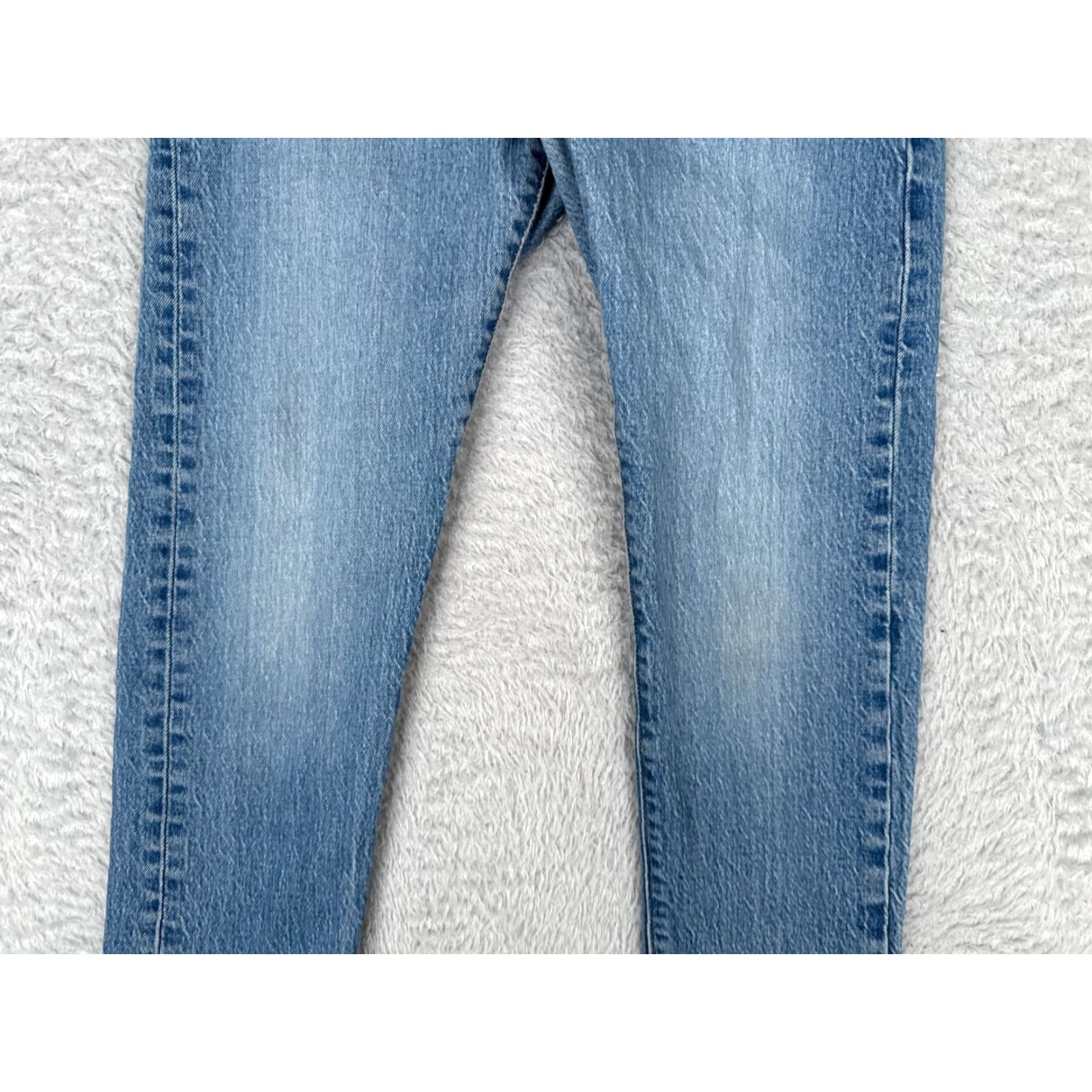 Levi's VINTAGE? No — Levis Jeans 501 XX Slim Denim Blue 27x25 Jeans Size 27" / US 4 / IT 40 - 3 Thumbnail