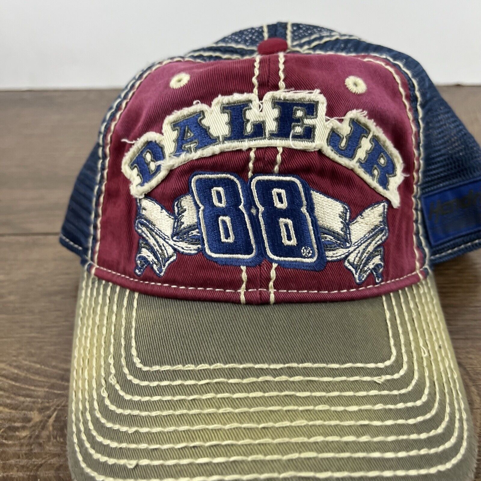 Other Dale Jr 88 Hat Red Cap Dale Earnhardt JR Adjustable Hat Red Size ONE SIZE - 6 Thumbnail