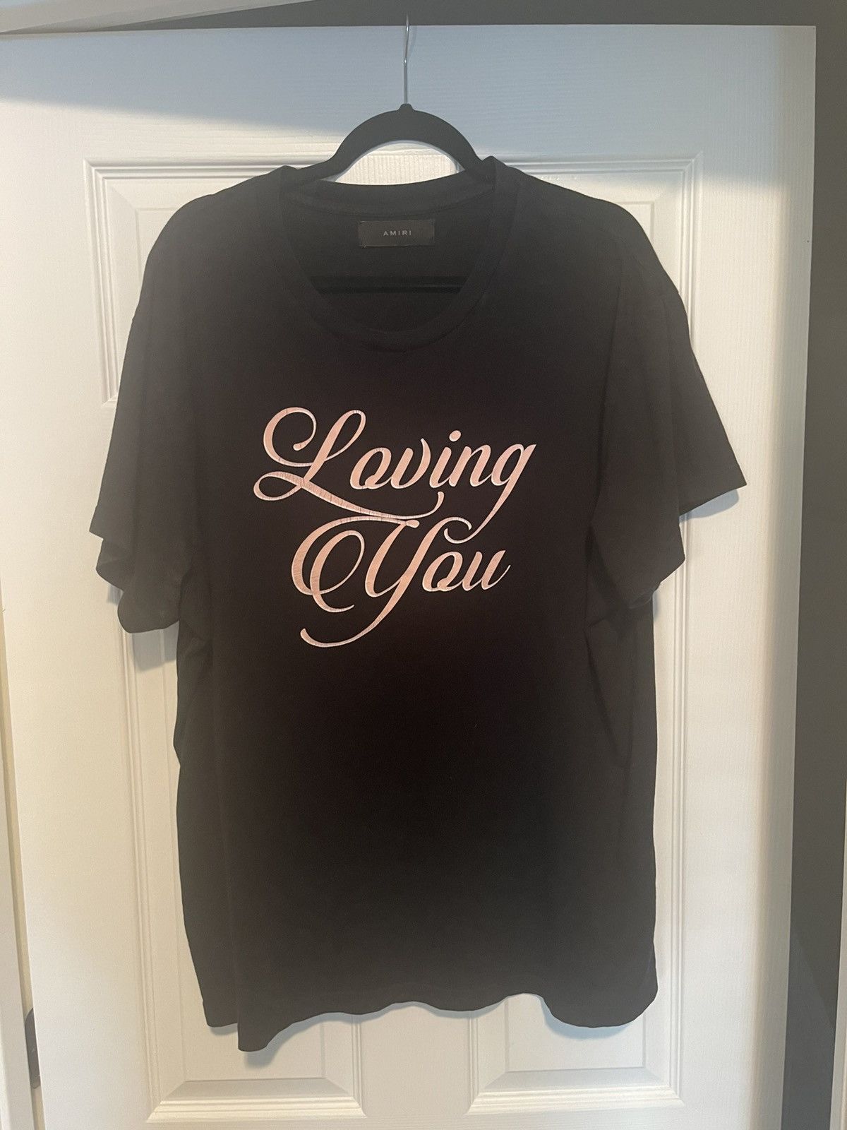 Loving You Black Graphic Tee
