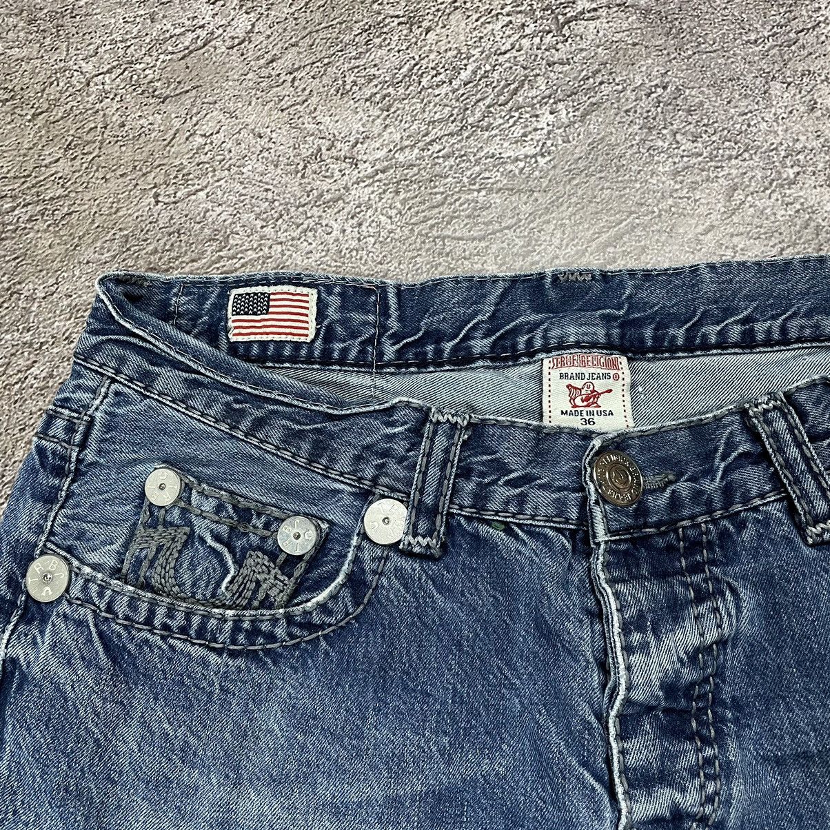 Vintage Vintage Y2K True Religion Distressed Shorts Skate Swag 36 Size US 36 / EU 52 - 4 Thumbnail
