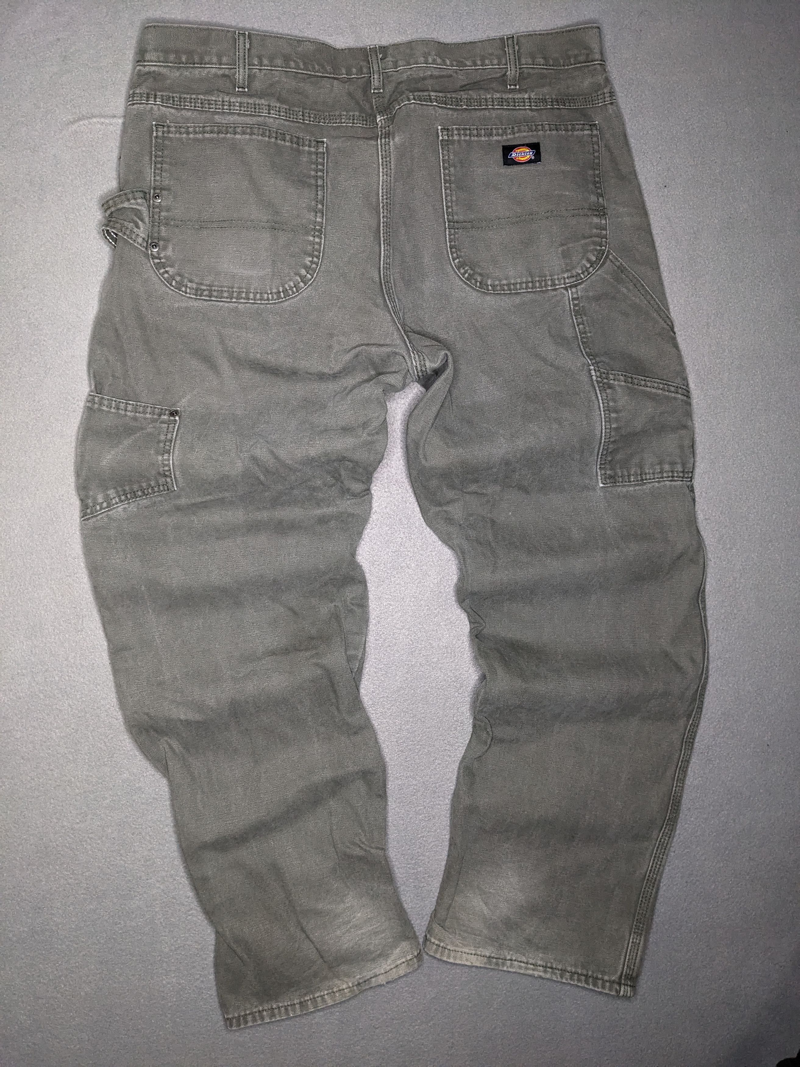 Dickies Dickies Carpenter Pants 38x32 Duck Canvas Distressed Faded Size US 38 / EU 54 - 1 Thumbnail