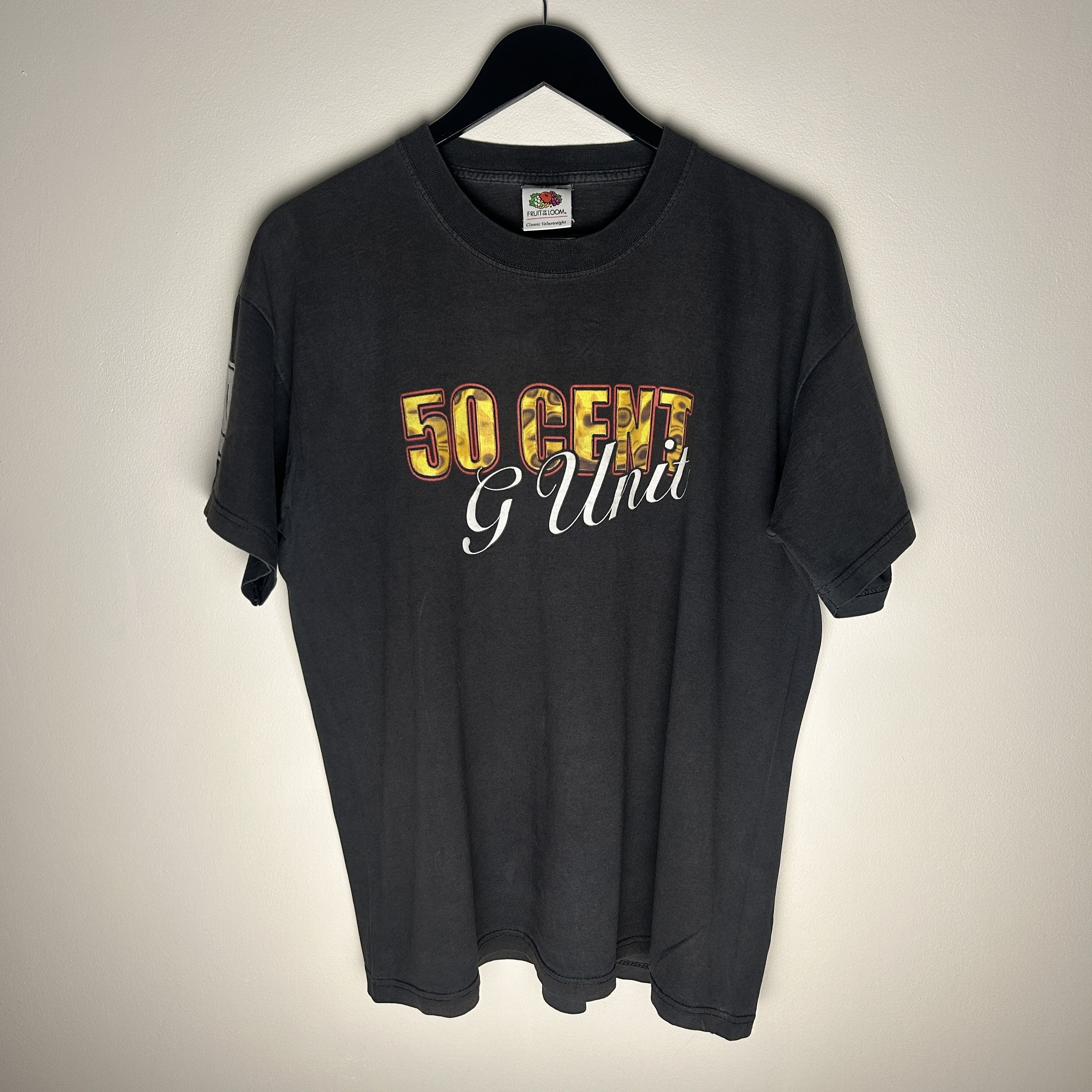 Rap Tees Vintage 50 Cent G Unit Band T-shirt Size US XL / EU 56 / 4 - 1 Thumbnail