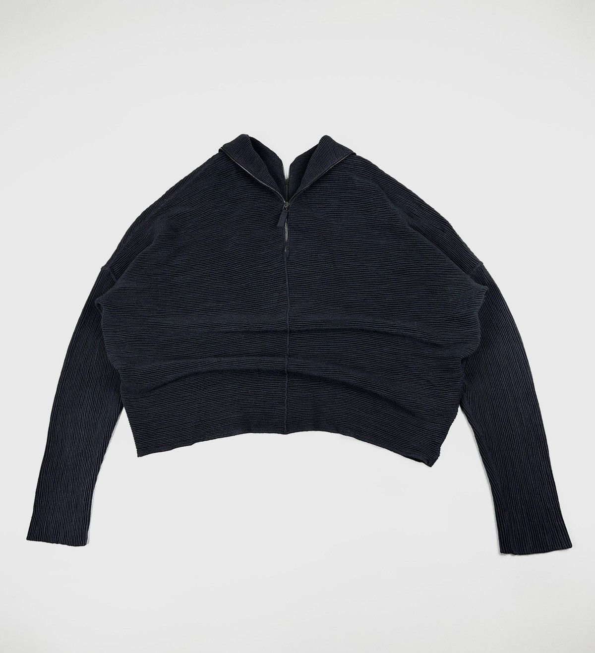 Annette Gortz × Designer Annette Gortz Black Knit full zip Sweater pullover Size M / US 6-8 / IT 42-44 - 1 Thumbnail