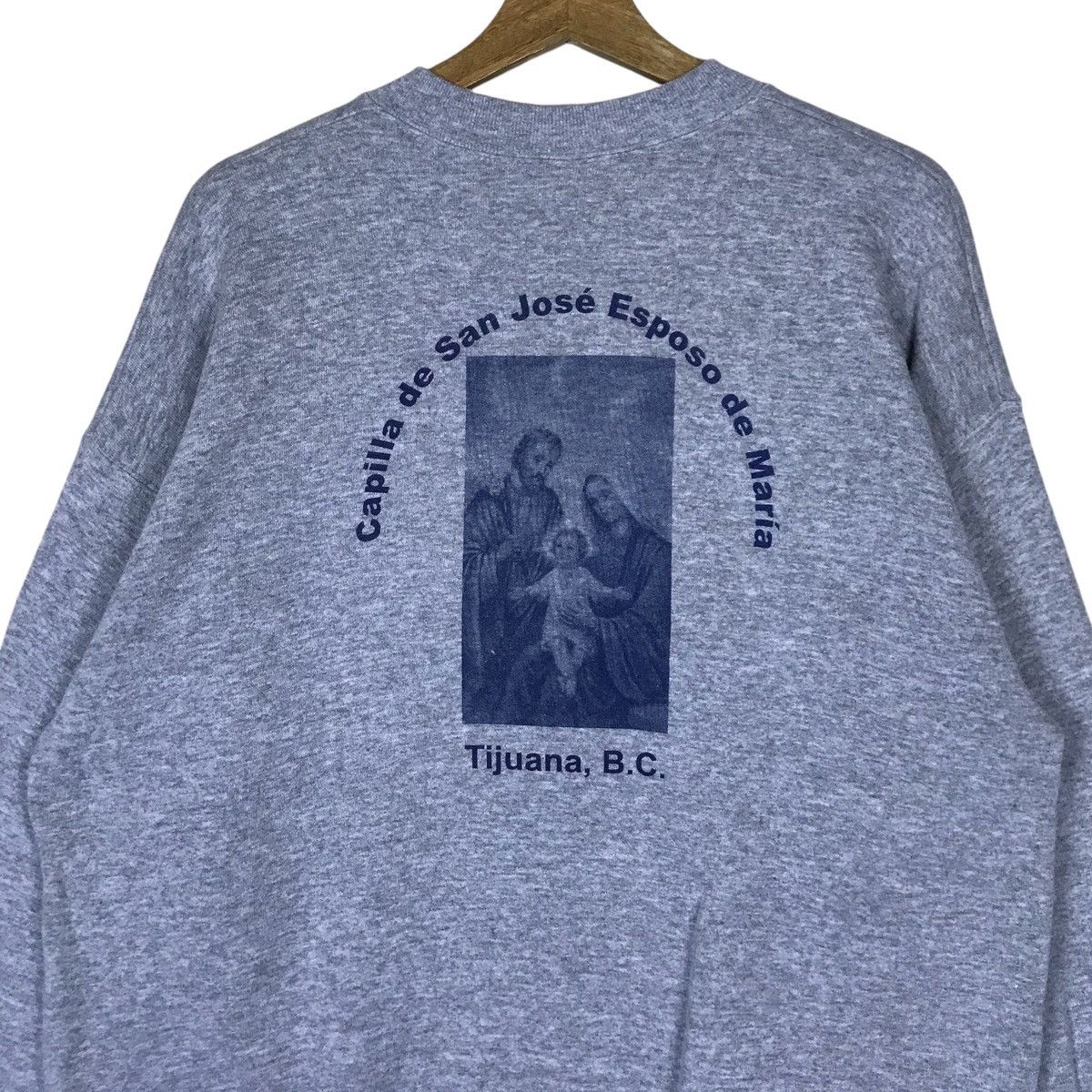 Fruit Of The Loom Vintage Fruit Of The Loom Pullover Jumper Sweatshirt Size US L / EU 52-54 / 3 - 5 Thumbnail