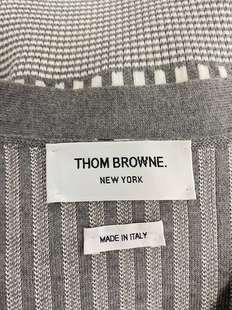 Thom Browne Thom Browne Knitted cardigan Size US XL / EU 56 / 4 - 3 Thumbnail