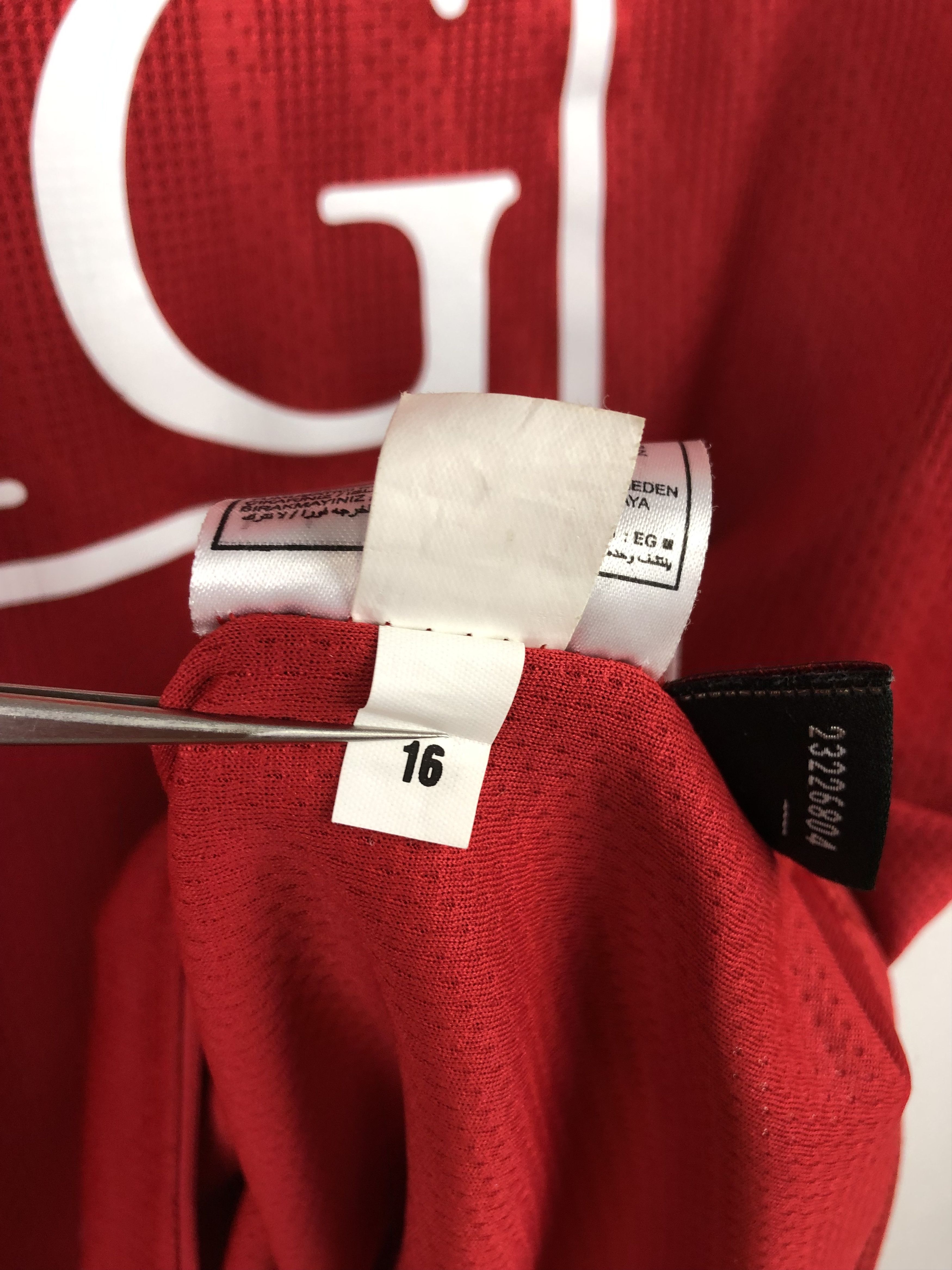 Manchester United football shirt 2007 #10 Rooney Nike Jersey