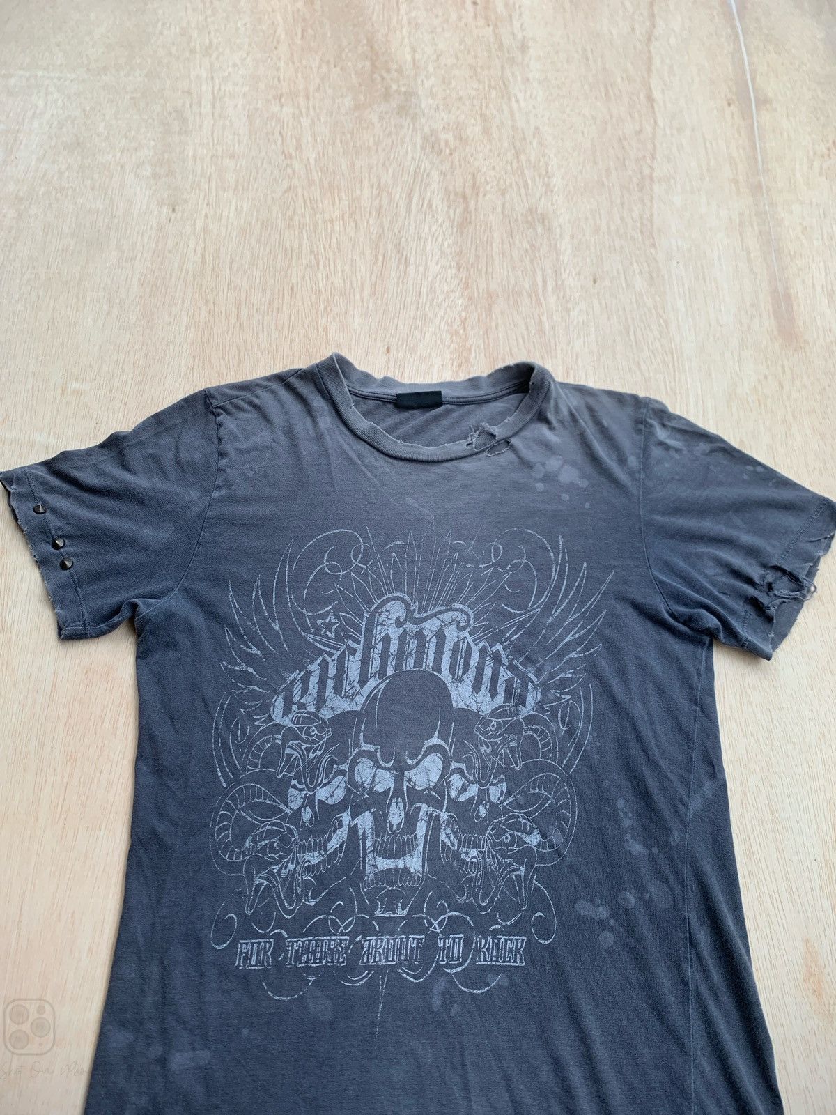 If Six Was Nine × Japanese Brand × Le Grande Bleu (L.G.B.) 00s Richmond Denim Distressed Ifsixwasnine Lgb style Tshirt Size US M / EU 48-50 / 2 - 2 Thumbnail