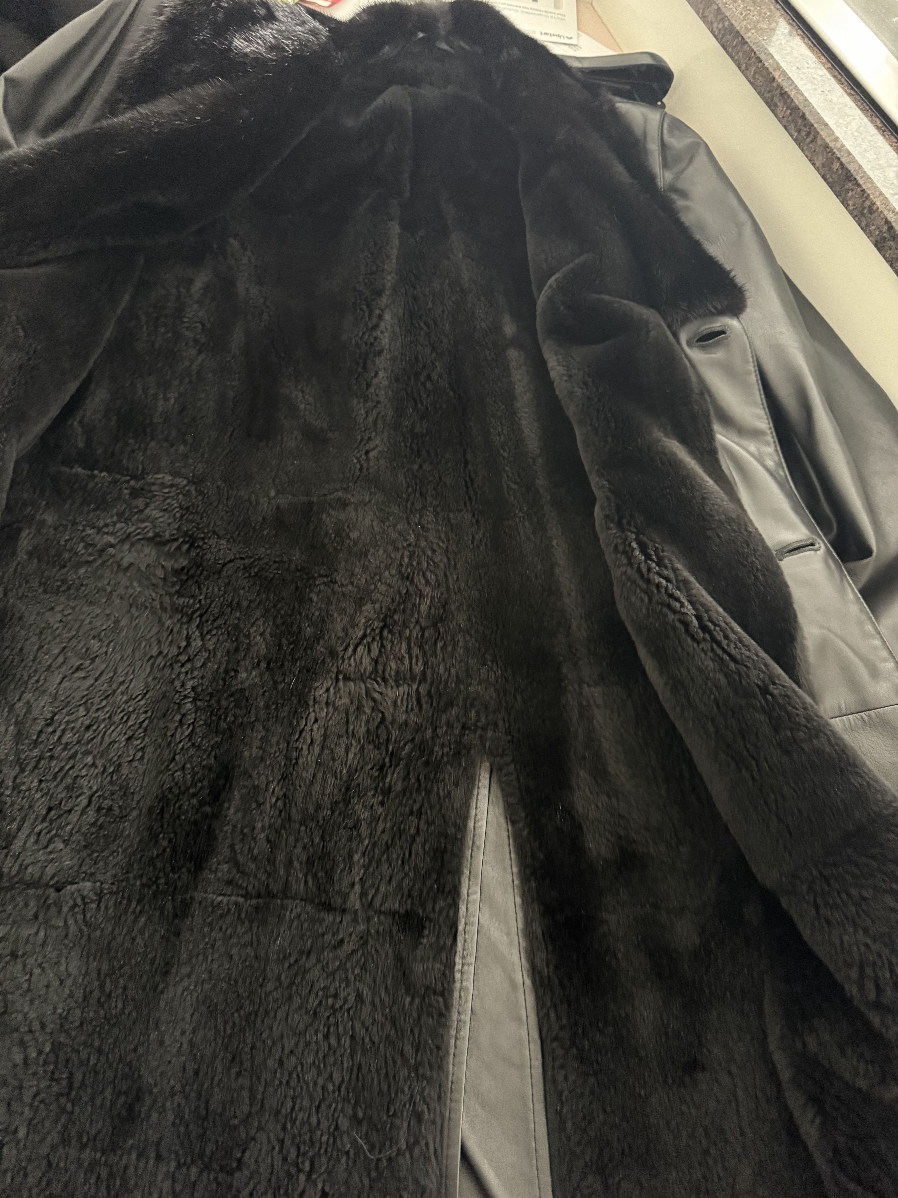 Brioni Brioni Leather Coat, Mink Collar&Full Fur Lining,Size IT 50M Size US M / EU 48-50 / 2 - 5 Thumbnail
