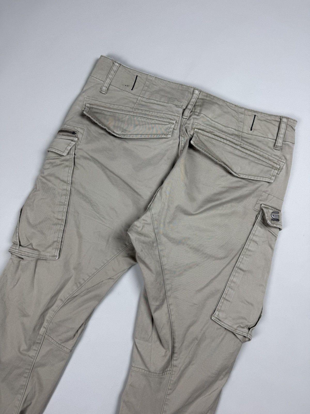 Designer G Star Raw Rovic Zip 3D Tapered Cargo Pants Trousers Size US 29 - 21 Thumbnail