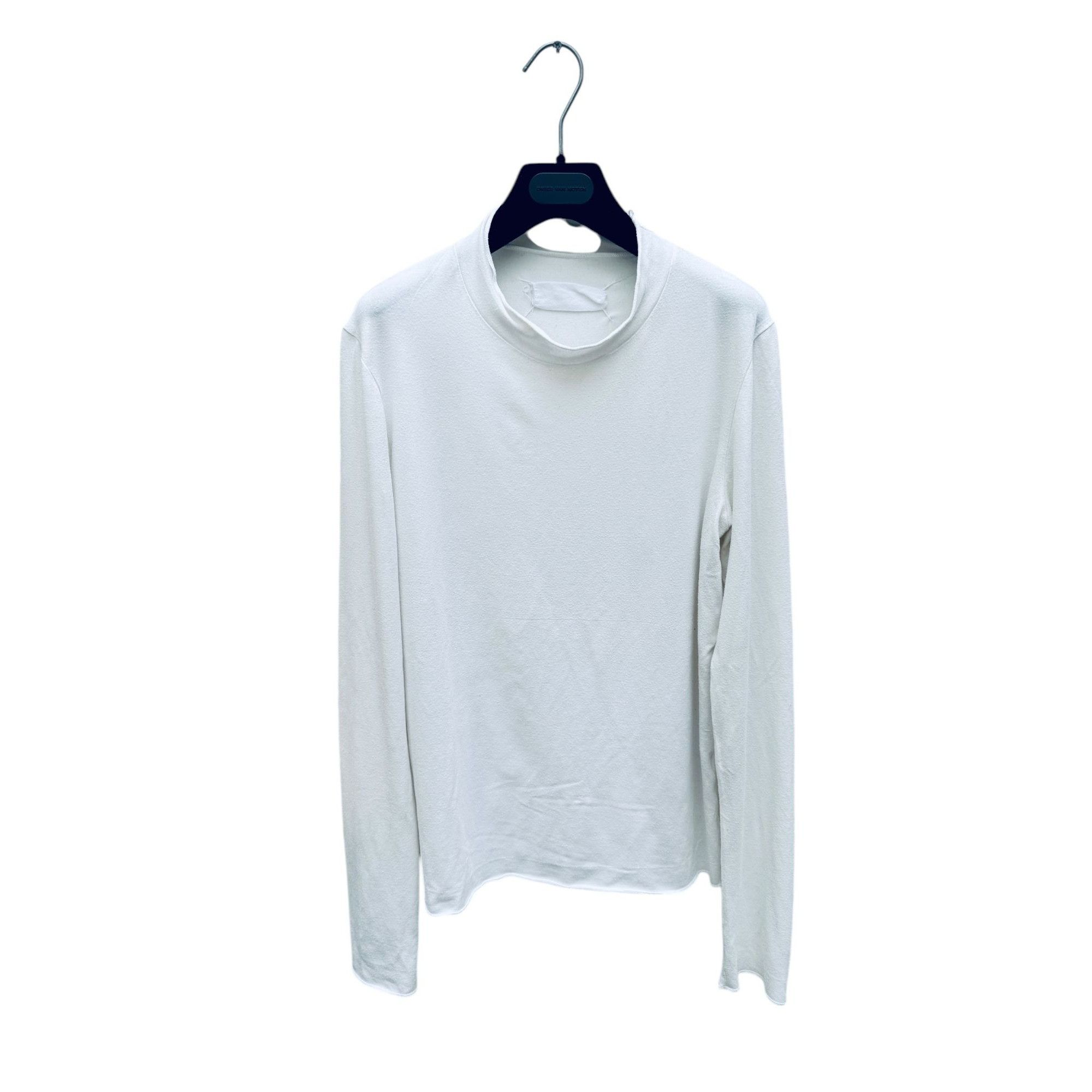 Maison Margiela FW 1998 White Mockneck Size M / US 6-8 / IT 42-44 - 1 Thumbnail