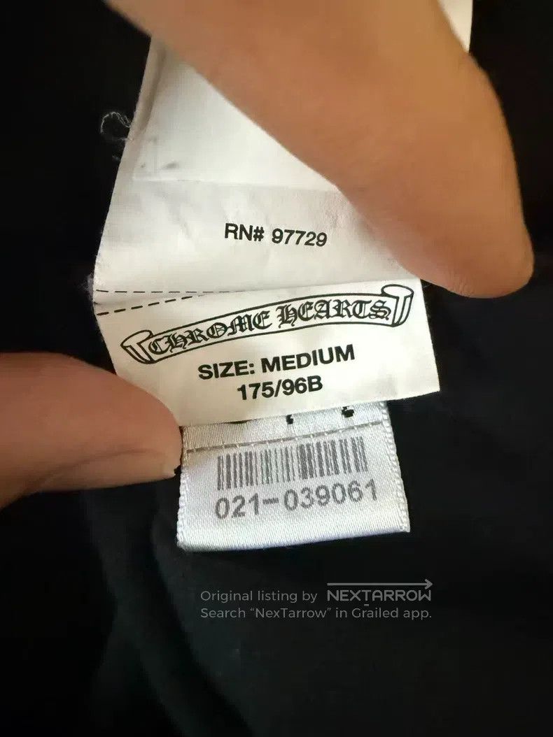 Chrome Hearts CHROME HEARTS Size M Black short-sleeve shirt Size US M / EU 48-50 / 2 - 4 Thumbnail