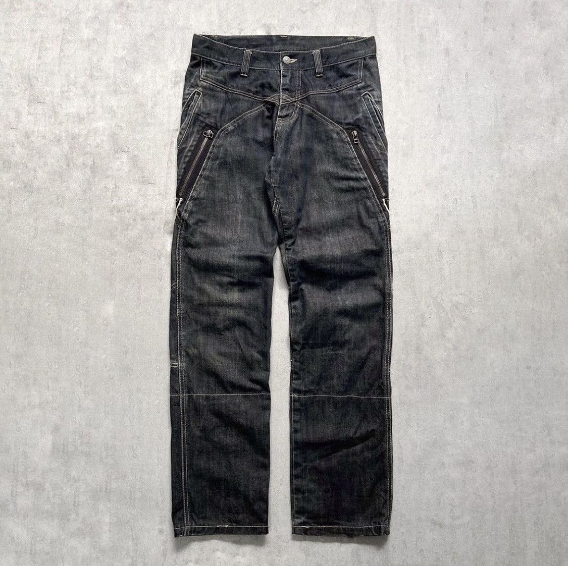 Japanese Brand PPFM JAPAN BRAND JEANS size 30 Size US 30 / EU 46 - 3 Thumbnail