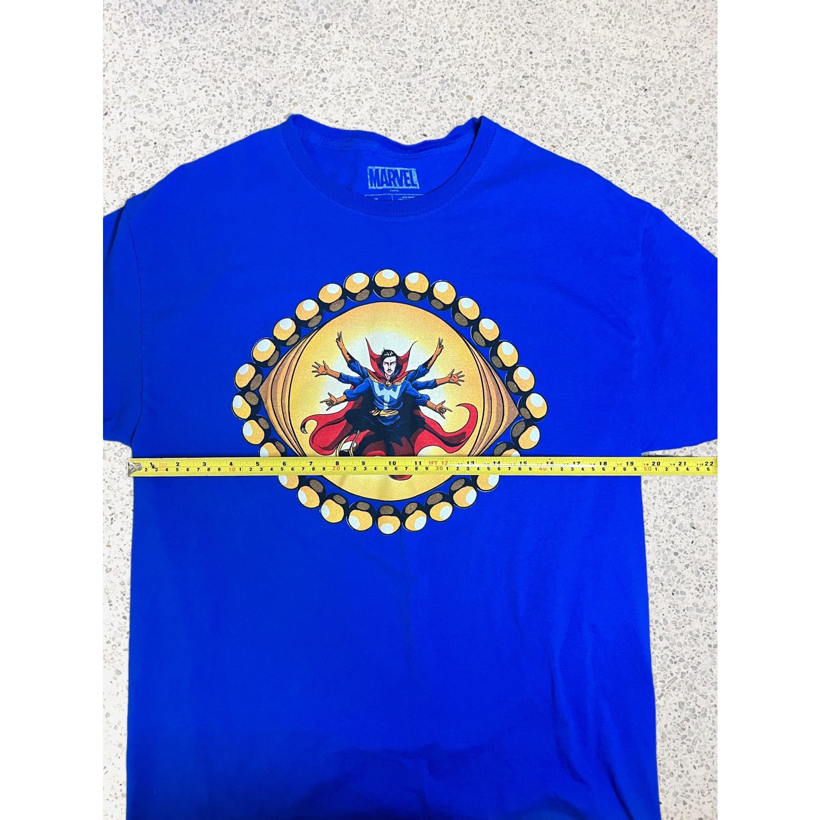 Marvel Comics Marvel Doctor Strange Loot Crate Exclusive Blue Shirt Size US L / EU 52-54 / 3 - 6 Thumbnail