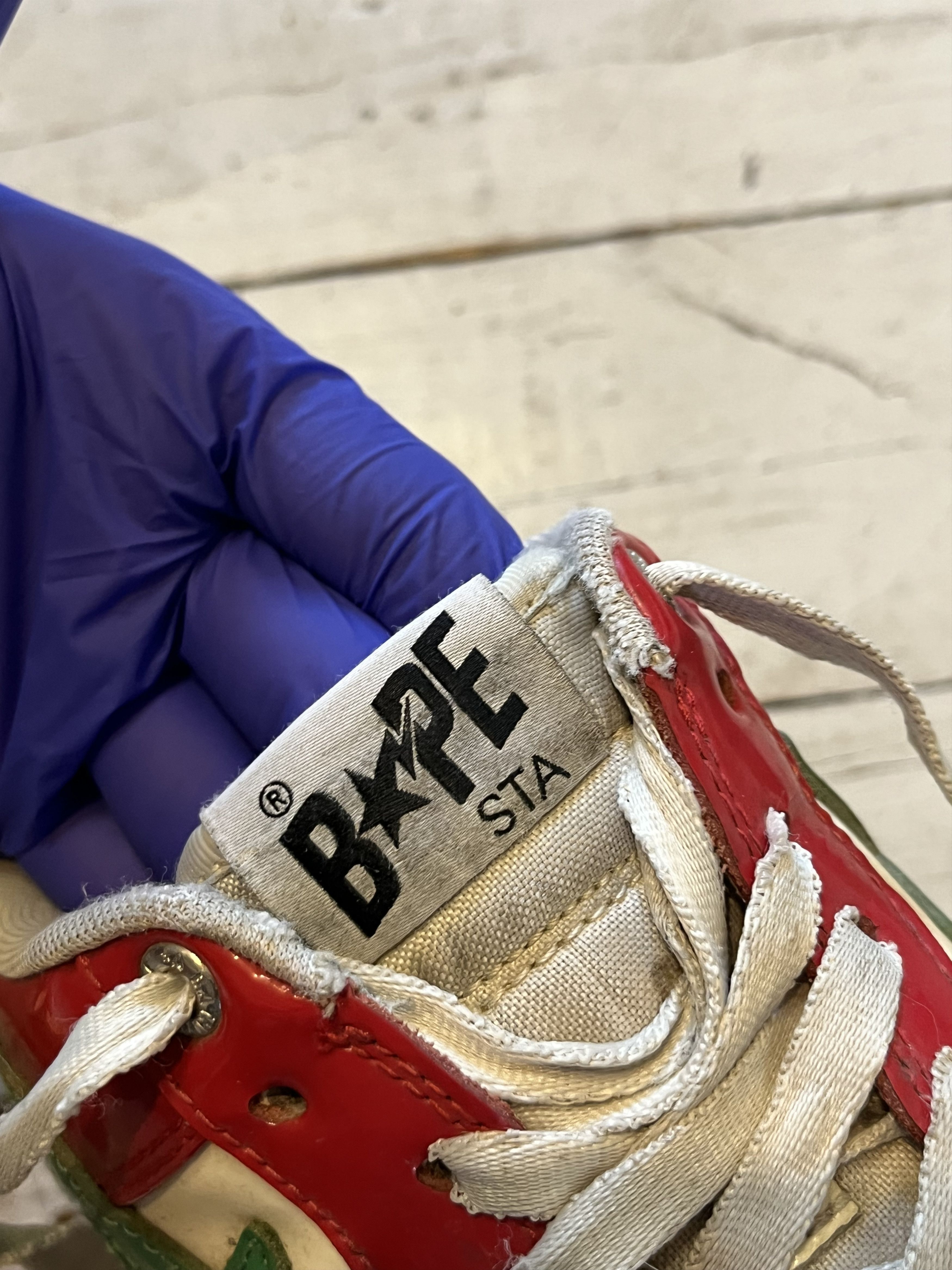Bape Bape Sta Bapesta Italia Mexico Red Green White Size US 11 / EU 44 - 13 Thumbnail