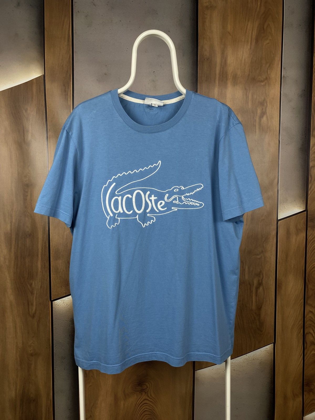 Lacoste Lacoste Big Logo Luxury T-Shirt Tee Short Sleeve Size US L / EU 52-54 / 3 - 1 Thumbnail