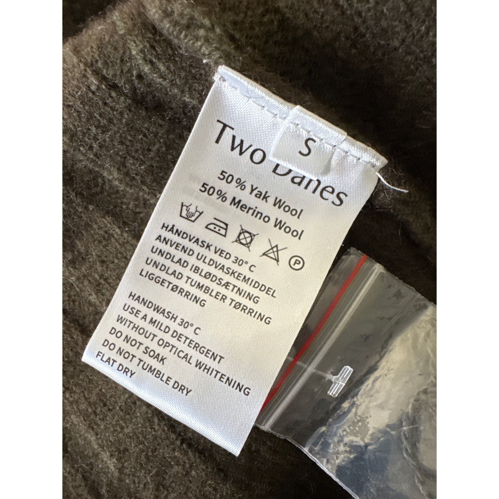 Other TWO DANES Yak & Merino Wool Ribbed Tunic Turtleneck Sweater Size S / US 4 / IT 40 - 6 Thumbnail