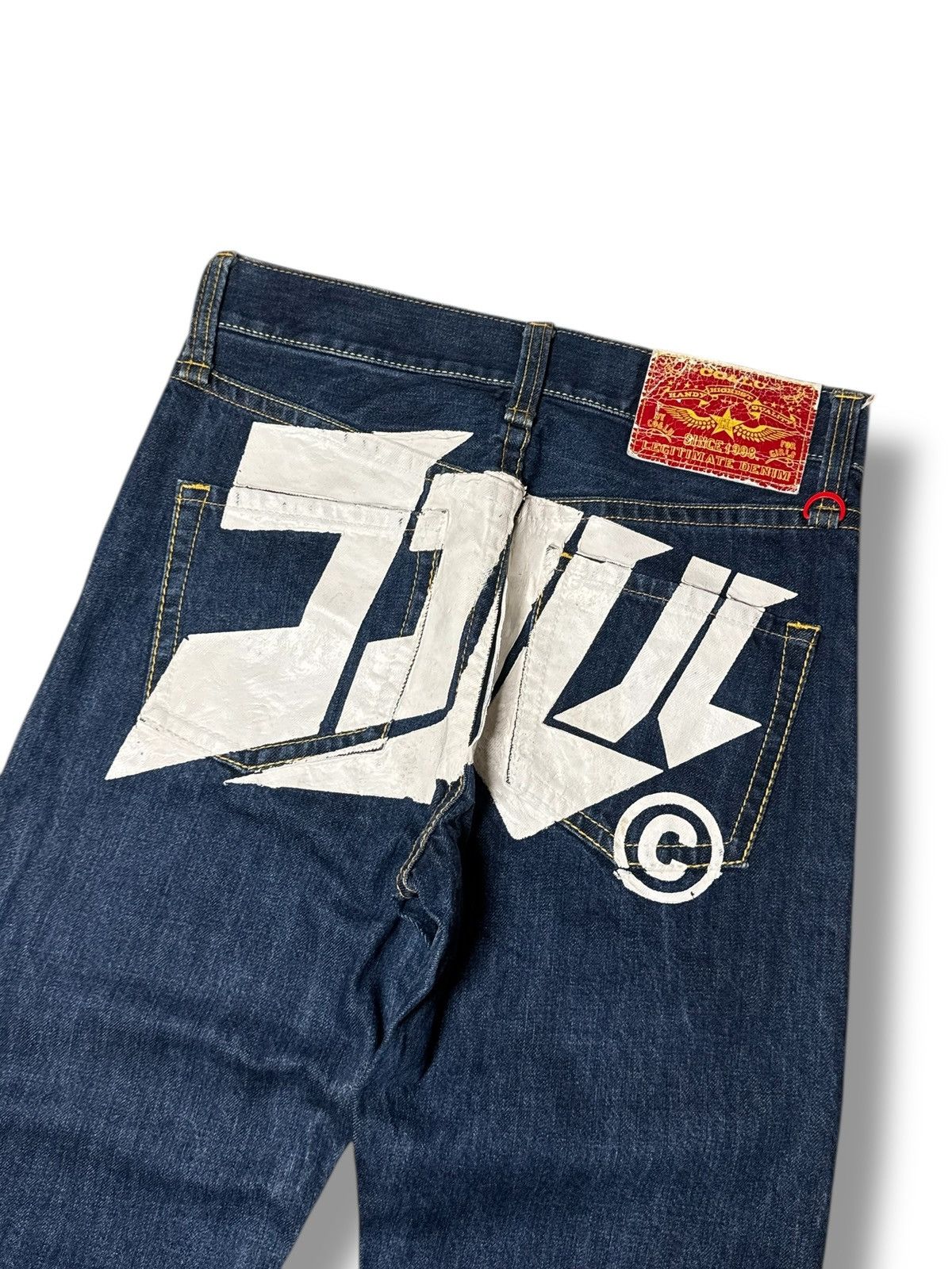 Japanese Brand Vintage Co&Lu Spellout Denim Jeans Japanese Brand Y2K Size US 30 / EU 46 - 5 Thumbnail