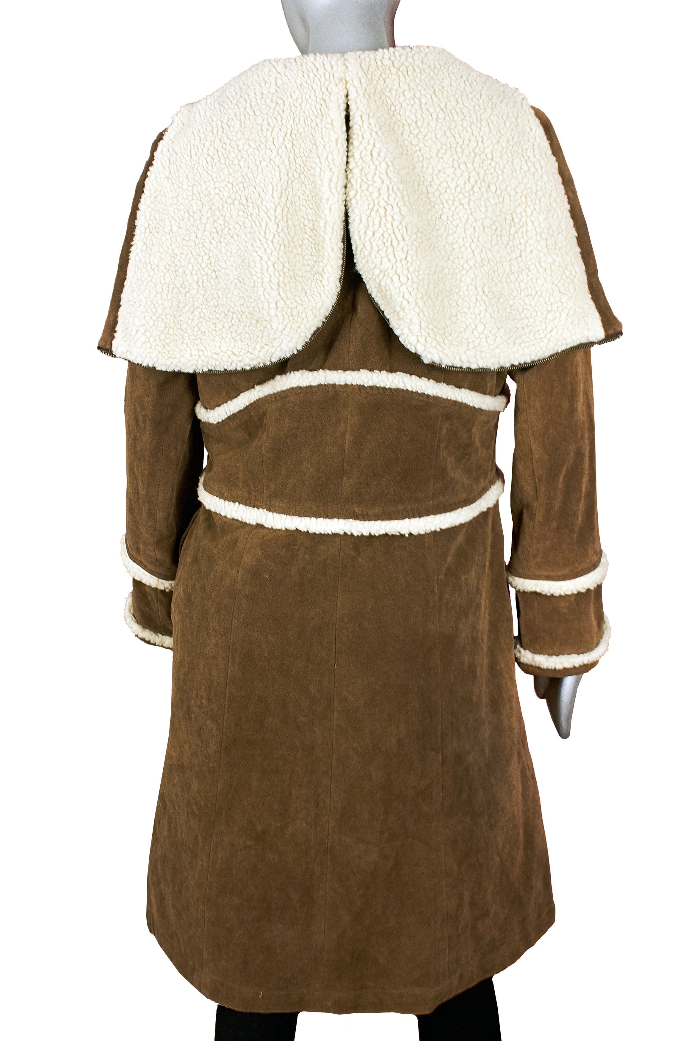 Alberta Ferretti Philosophy di Alberta Ferretti Vintage Penny Lane Coat 2003 Size M / US 6-8 / IT 42-44 - 4 Thumbnail
