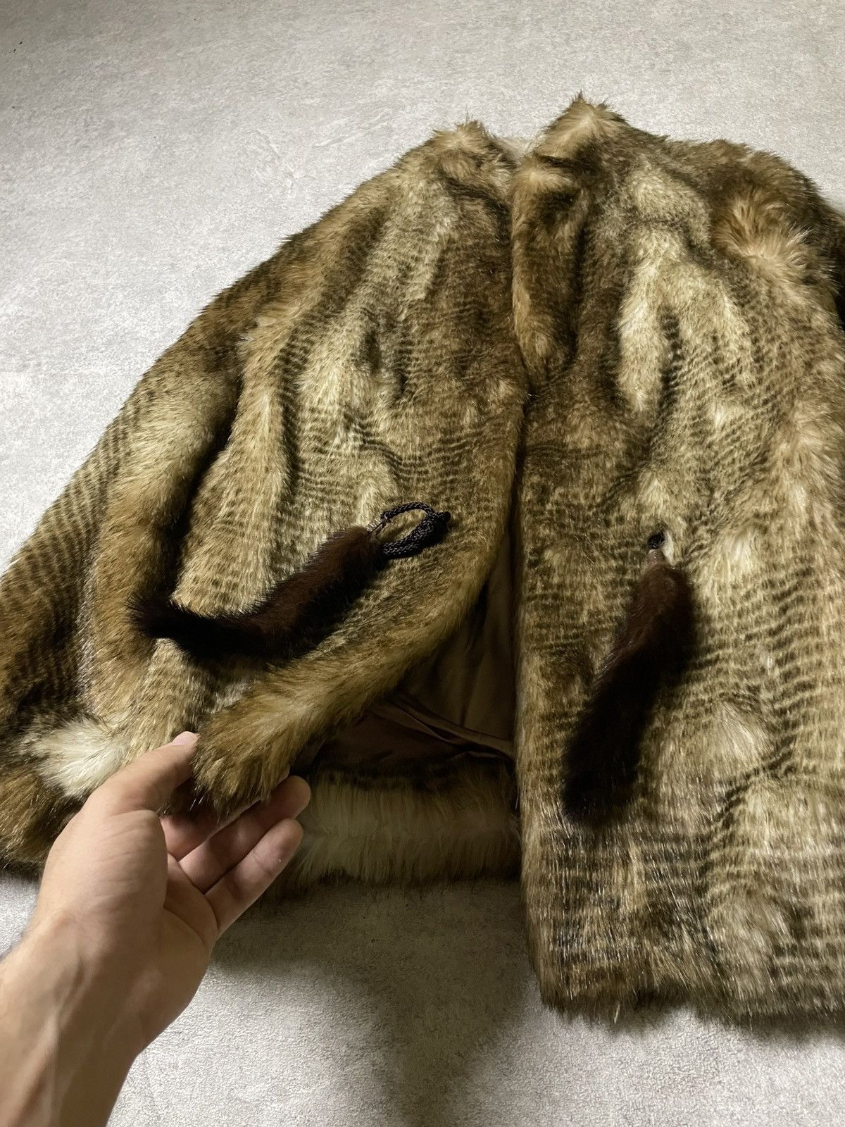 If Six Was Nine Y2K LGB IfSixWasNine Style Faux Leather Fur Zip Jacket Size US M / EU 48-50 / 2 - 16 Thumbnail