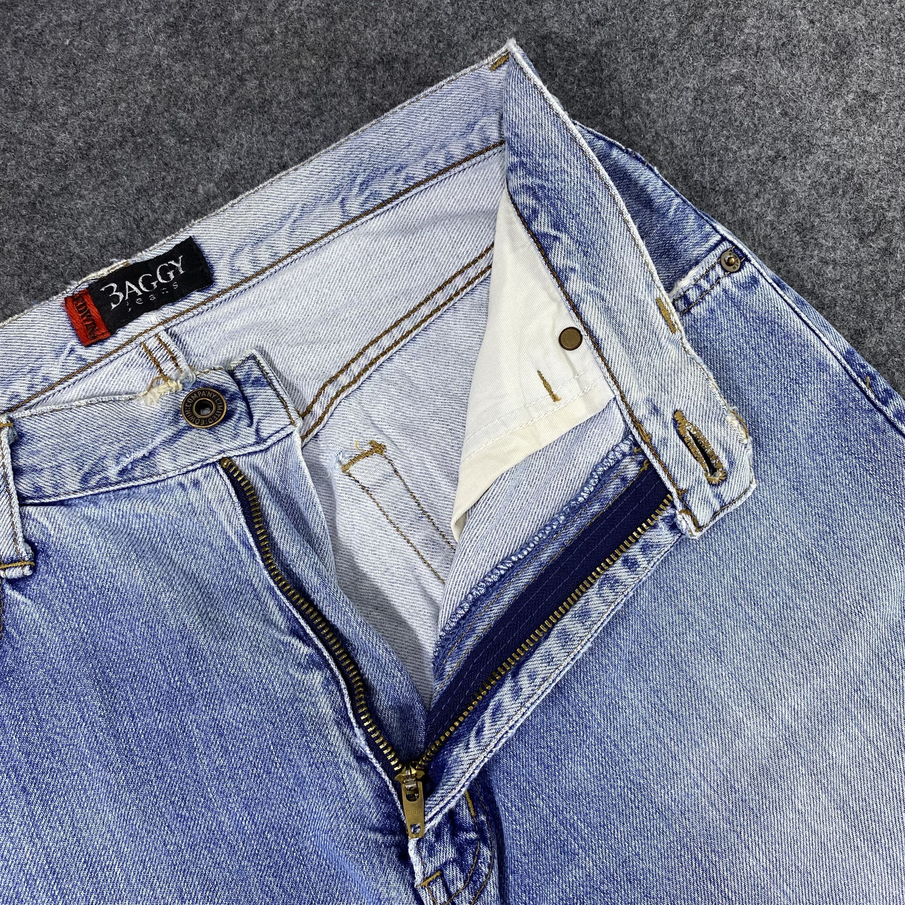 Edwin × Japanese Brand × Jean EDWIN baggy Blue Wash jeans-J1182 Size US 30 / EU 46 - 7 Thumbnail